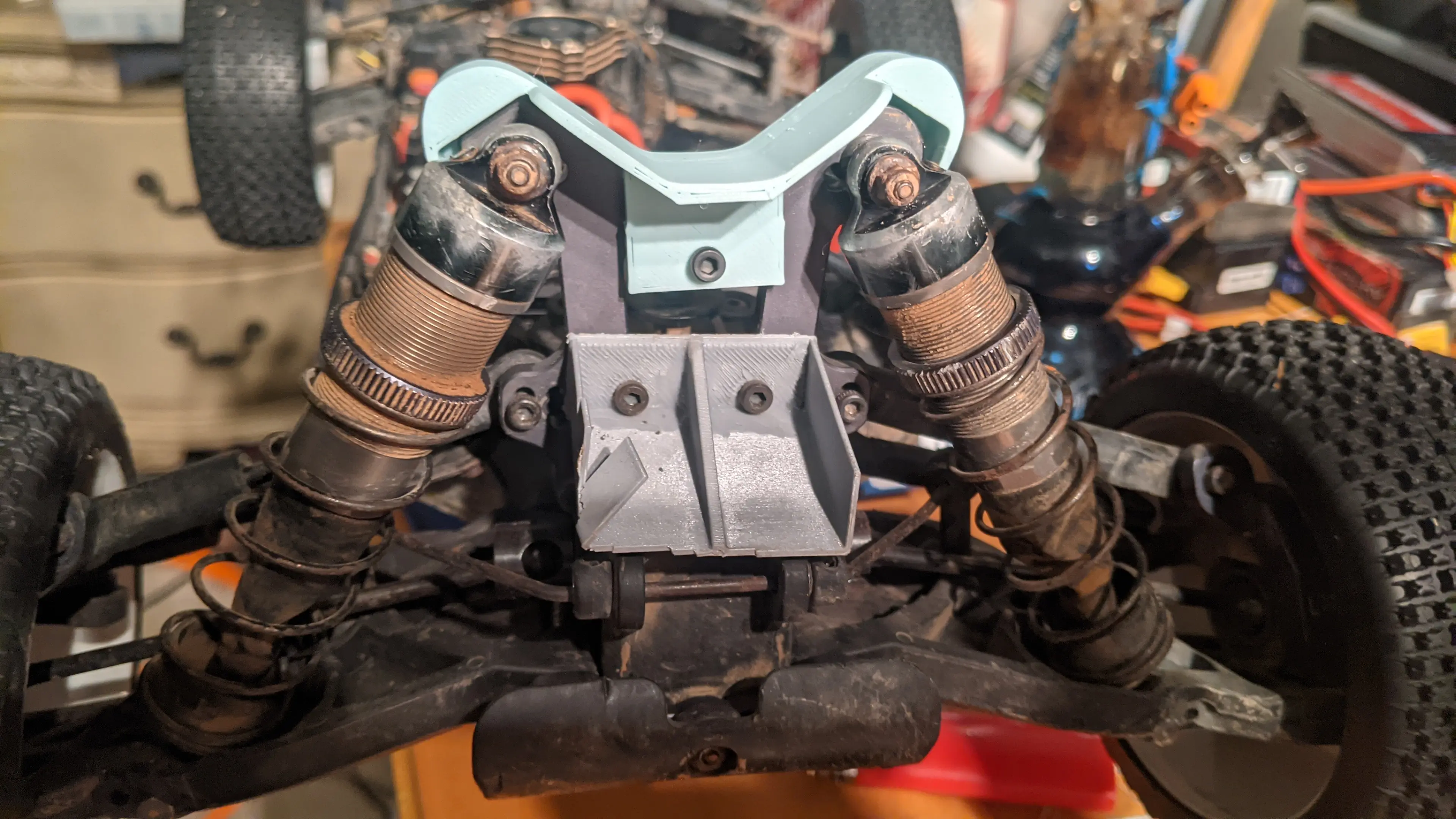 Shell Shock Protecter tekno eb48 front shock protector - 3D model by spaint929 on Thangs