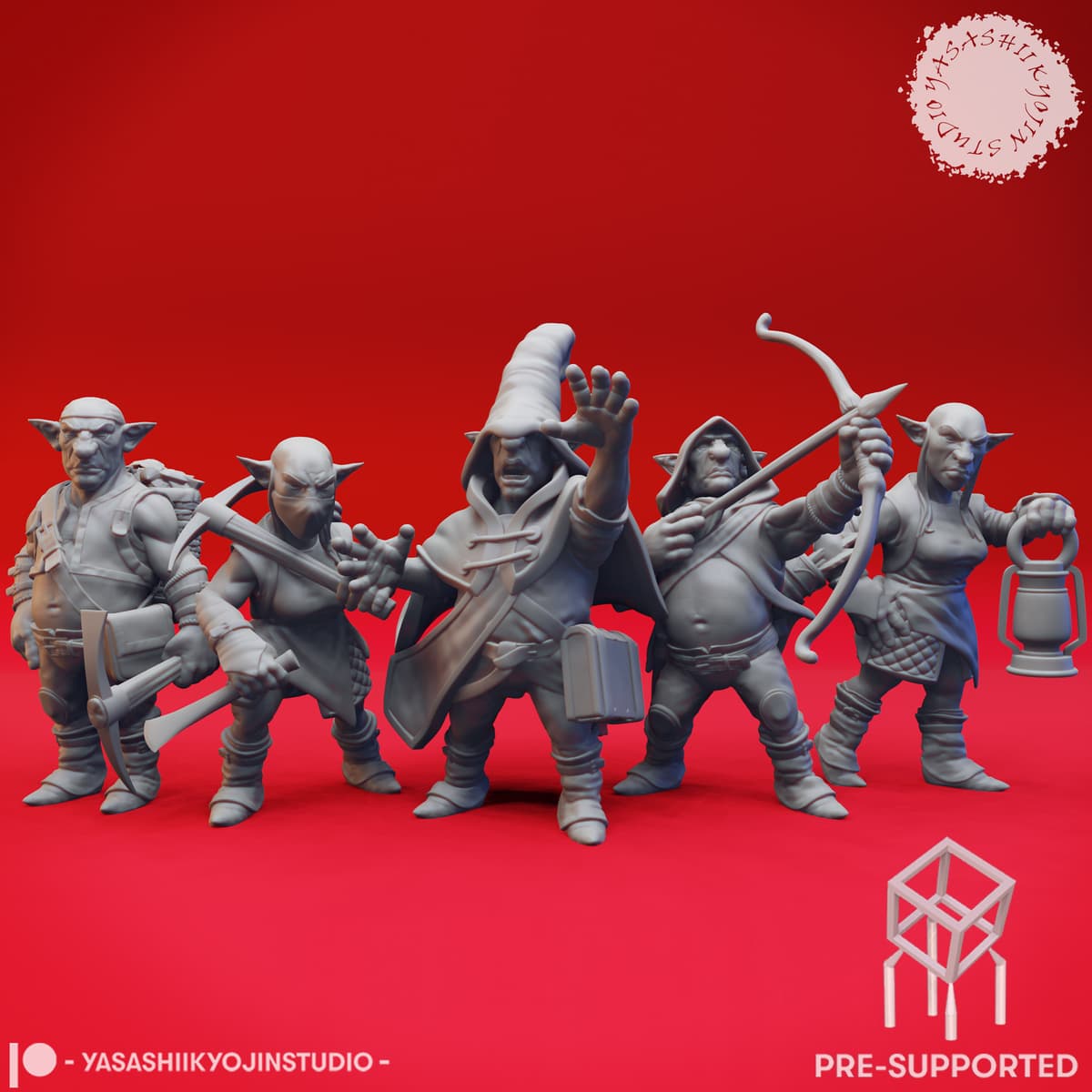 Deep Gnomes Tabletop Miniatures Pre Supported 3D Model By deep-gnomes-tabletop-miniatures-pre-supported-3d-model-by