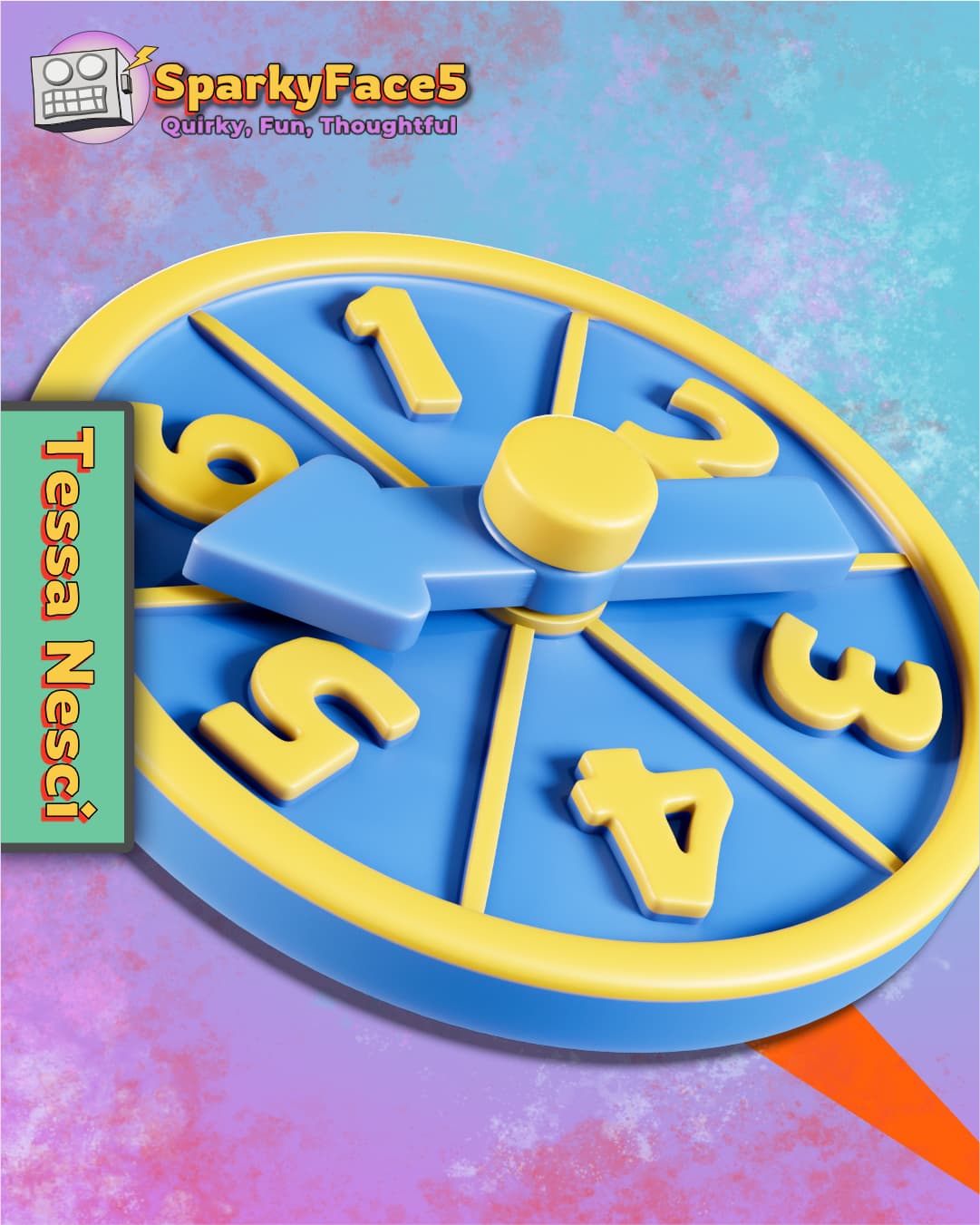 Numeric Spinner Box Number Spinner - 3D model by SparkyFace5 on Thangs