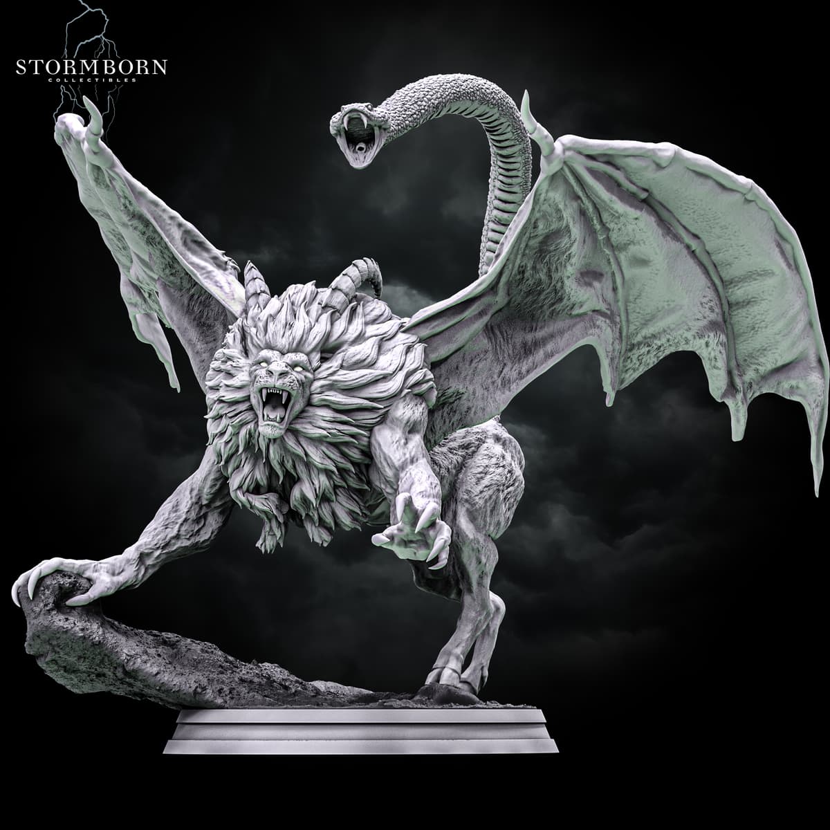 Chimera Model Example (75mm) Chimera - 3D model by stormborncollectibles on Thangs