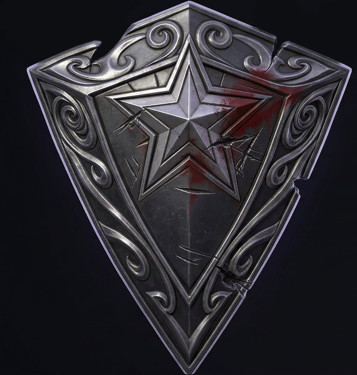 Cursed Rivals Marvel Rivals Cursed Captain America Shield - 3D model by ...
