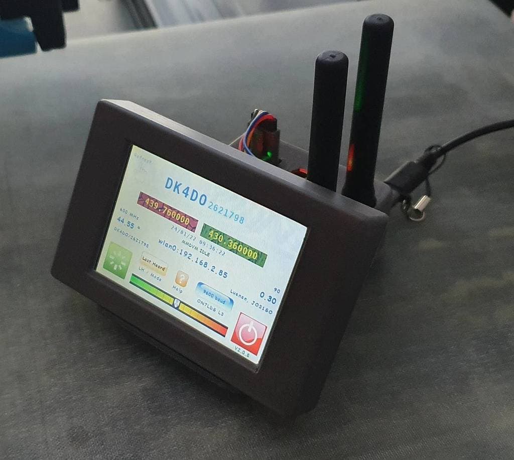 Mmdvm Touch Screen Raspberry Pi Pi-Star MMDVM Raspberry Pi A3+ mit Nextion 3,5