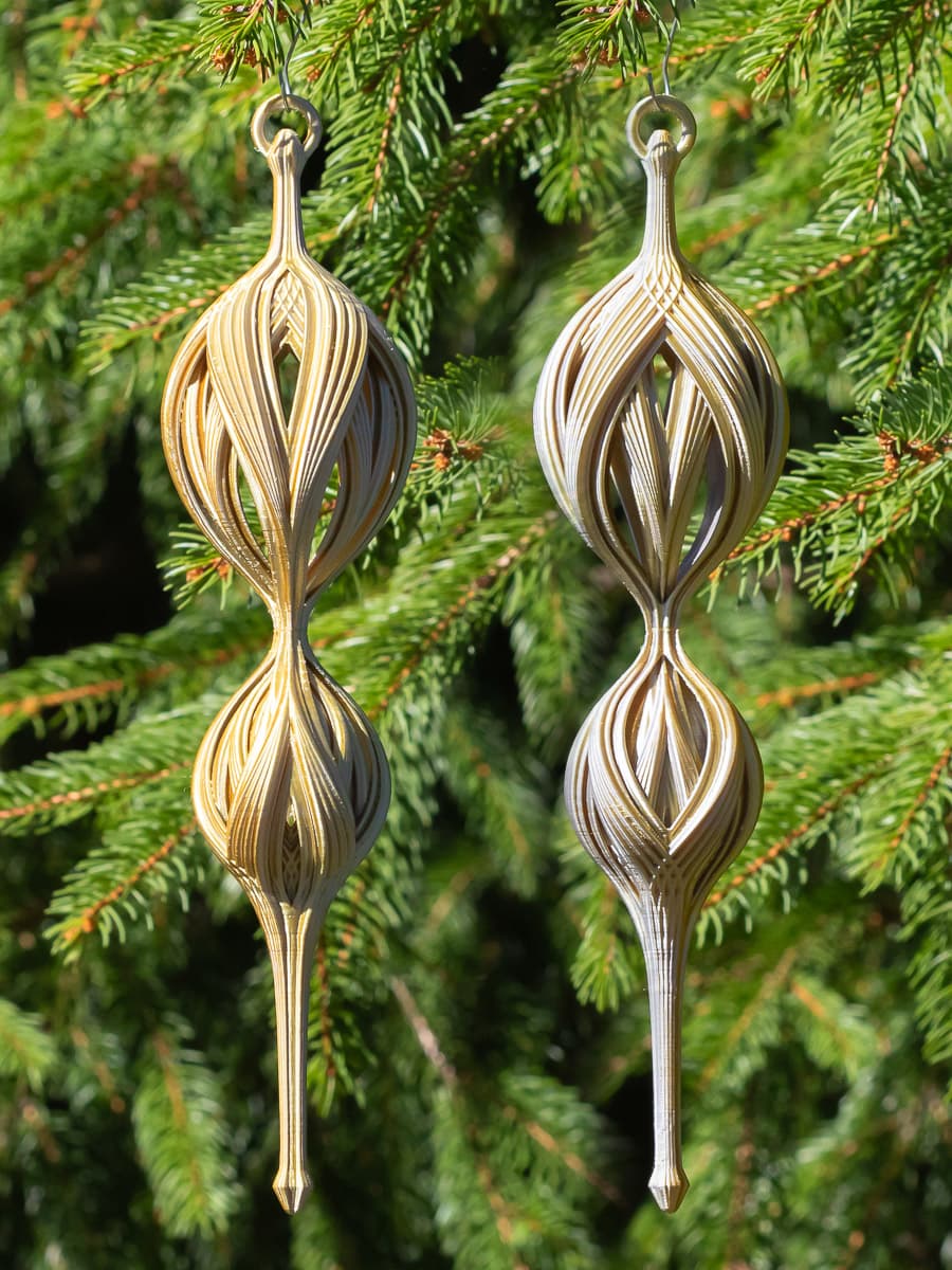 3d Swoop Pattern Swoop 1 Christmas Finial 2024 - 3D model by dazus k on Thangs