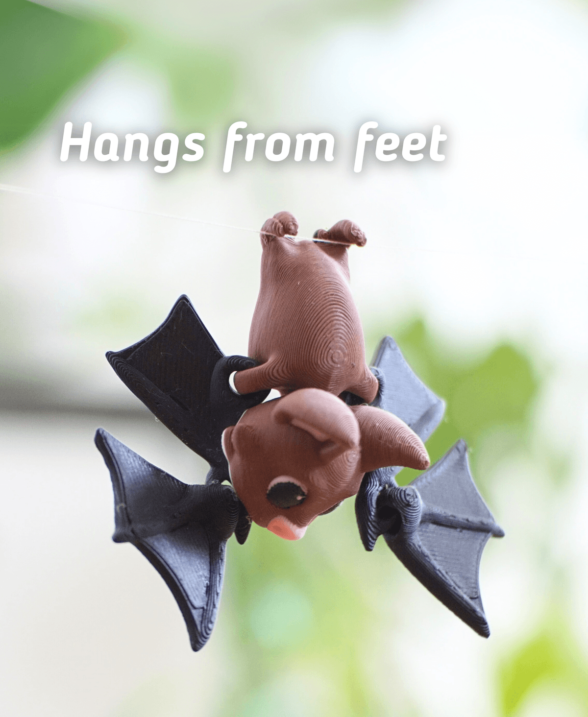 Floaxy Bat Beaming Bat - Articulated fidget Bat - Ludo flexy - 3D model by LUDO on ...