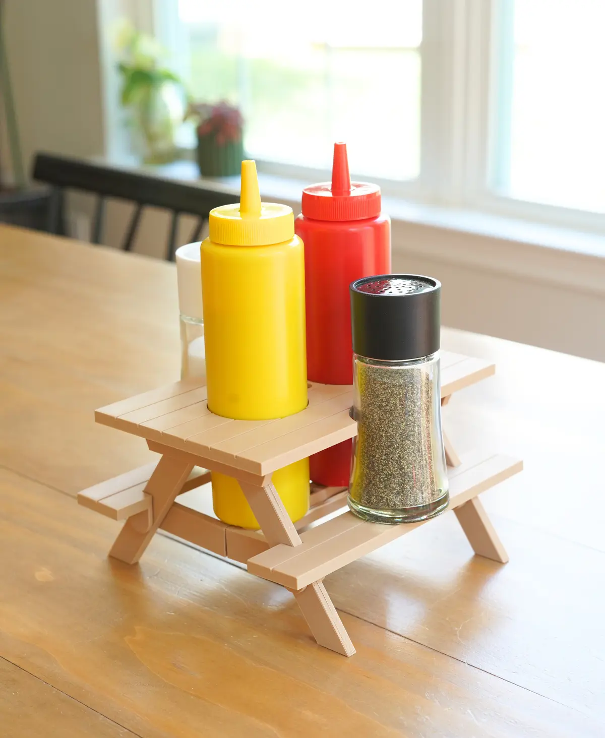 Platic Table Condiments Picnic Table Condiment Caddy - 3D model by ForgeCore on Thangs - Image ...