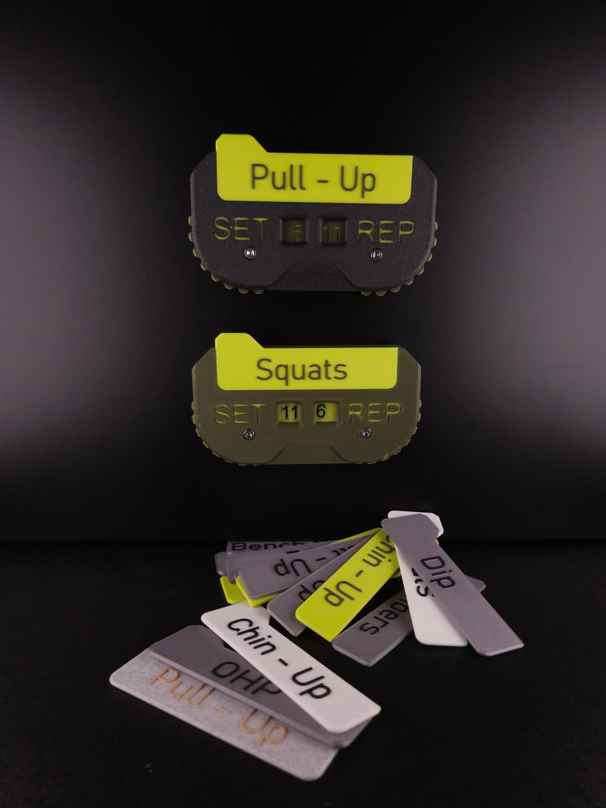 Exercise Rep Counter Set / Rep Counter - Analog Exercise Tracker - 3D model by Smackmax on ...