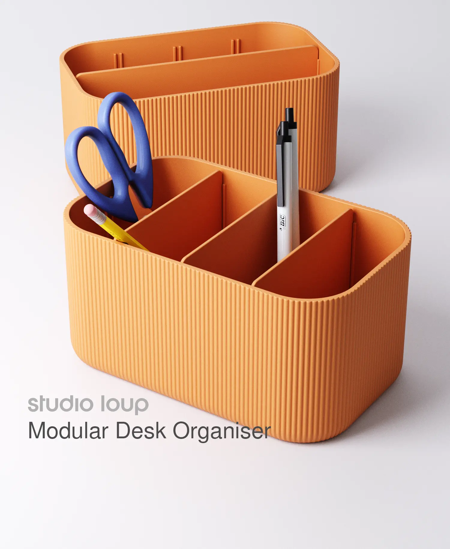 Modular Desk Organiser Type 5 - 3D model by Studio Loup on Thangs