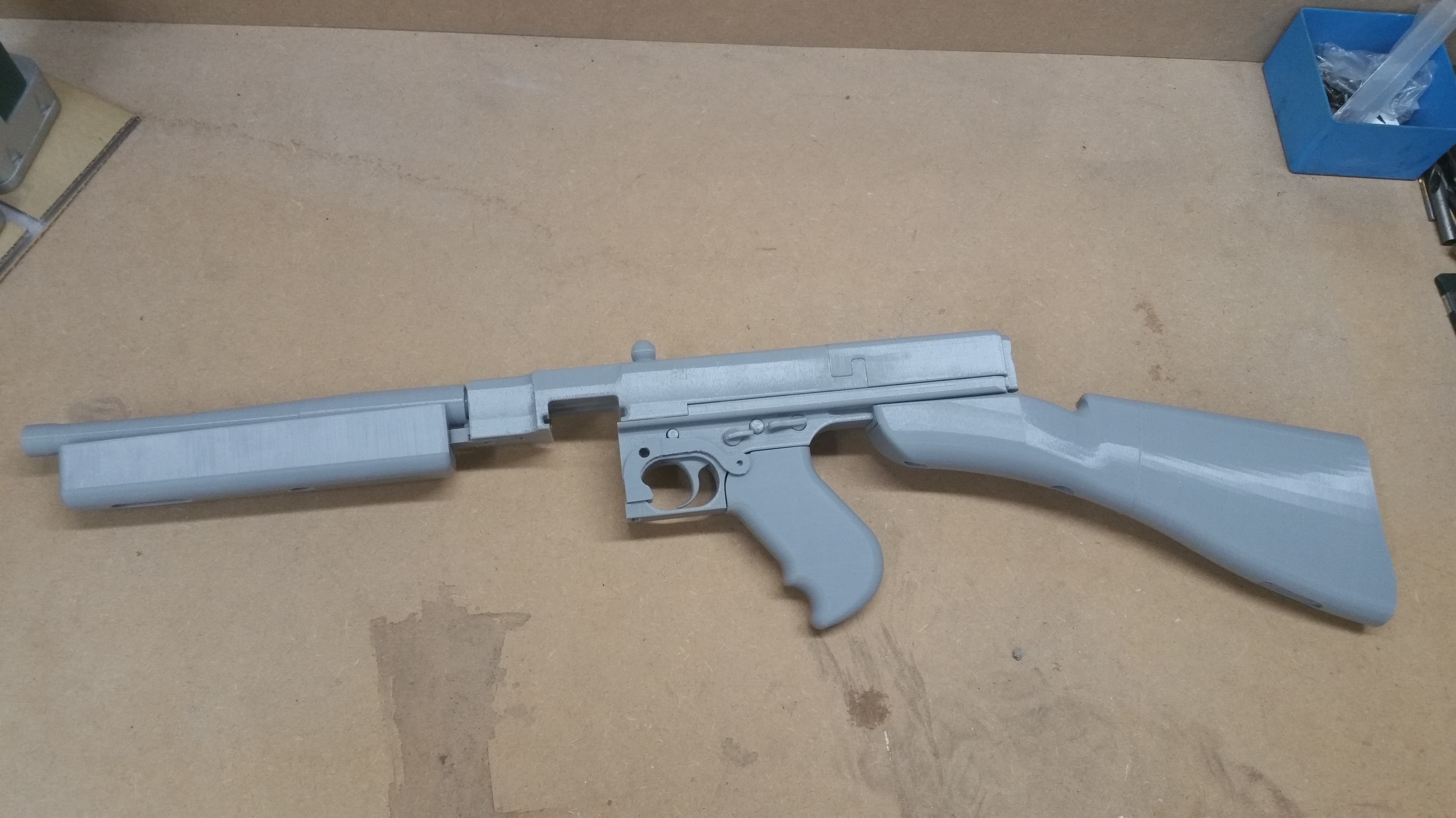 Functional Gun Model Thompson 1928 Sub-Machine Gun - Functional Assembly - 3D model by ...