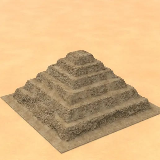 Step Pyramid of Djoser - 3D model by ARROW_STUDIO on Thangs