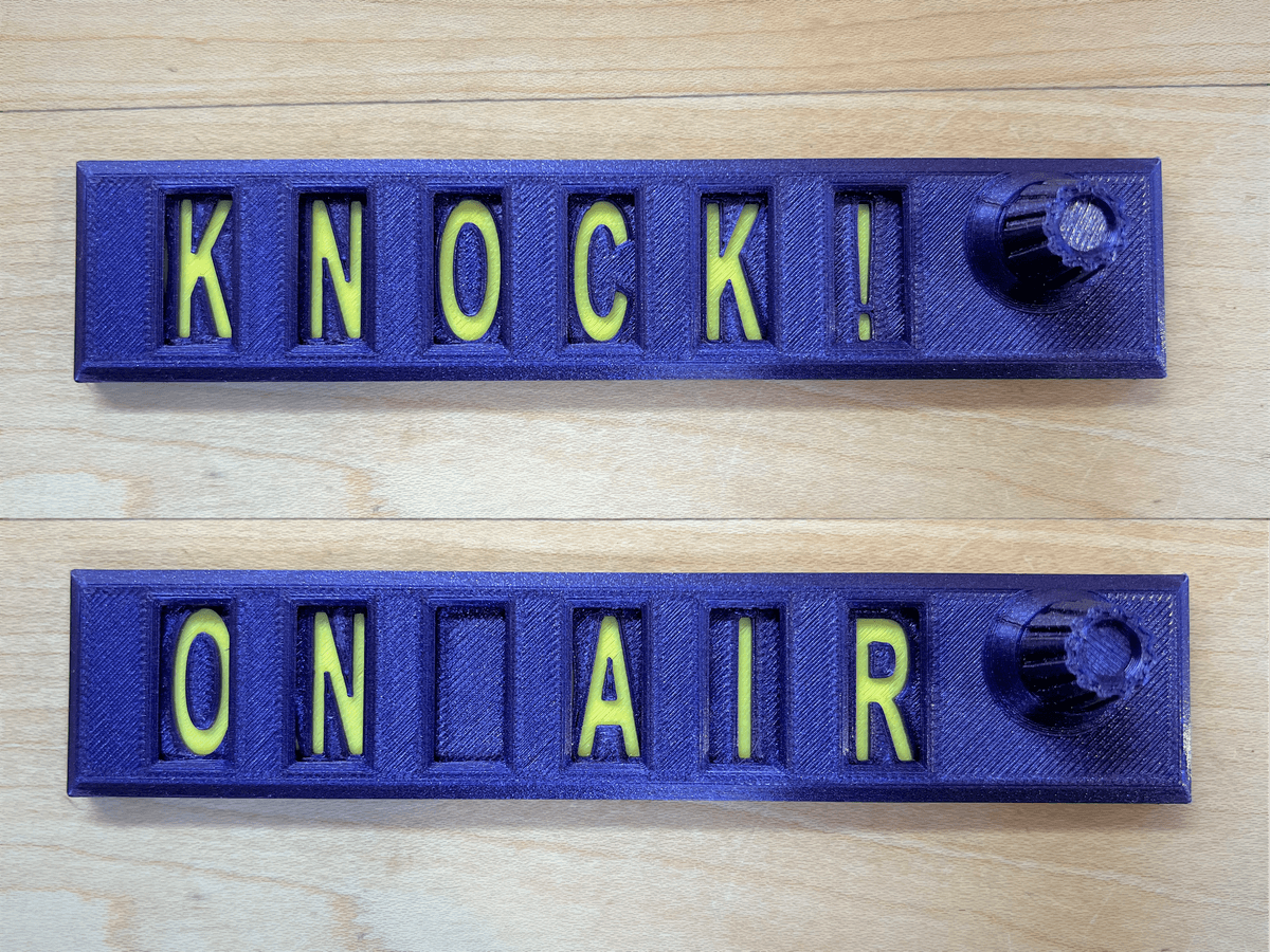 On-Air Word Swap Sign - 3D model by 3dprintingworld on Thangs