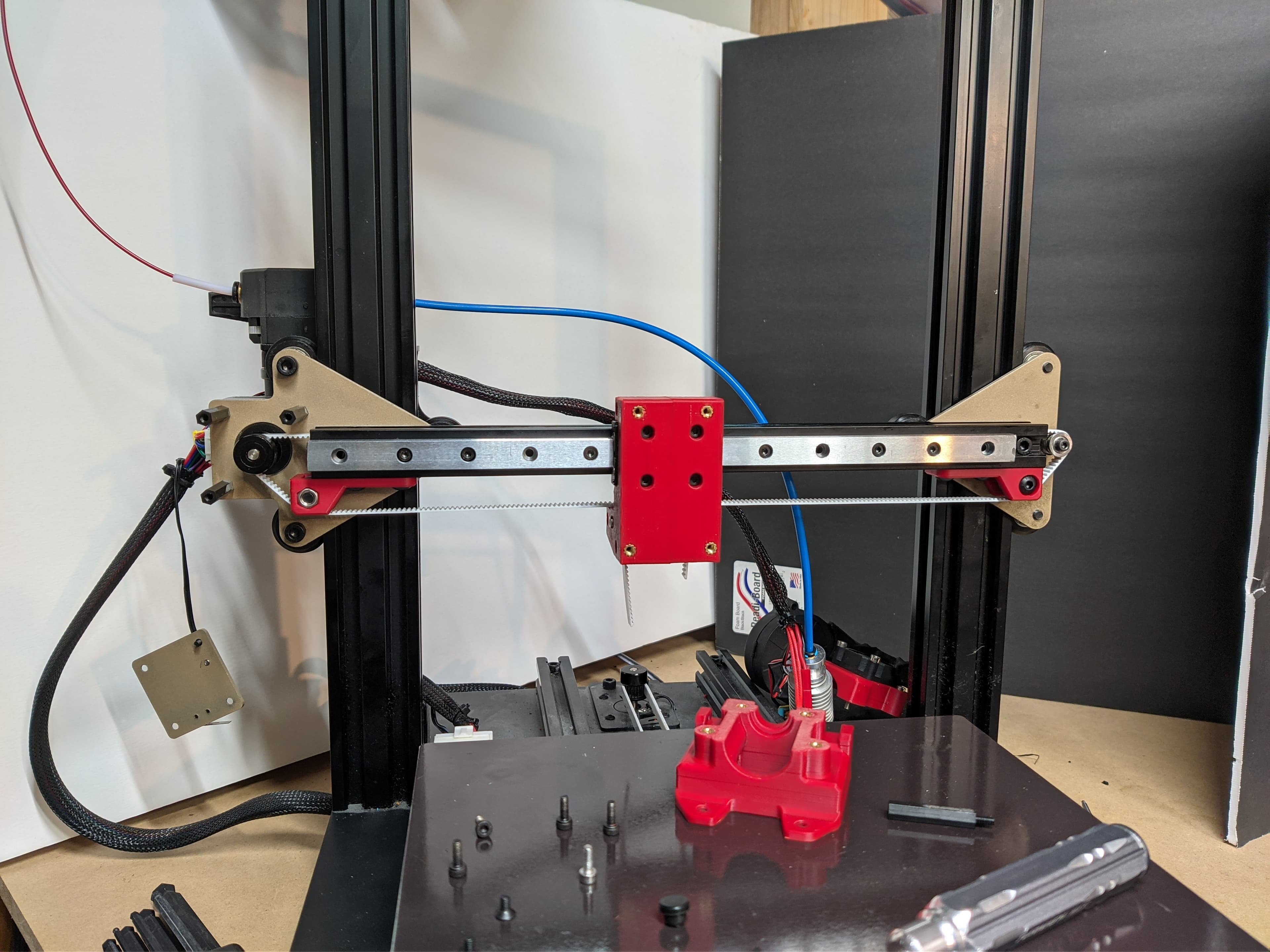 Linear Conversion Using Arrows Simax 3D X Axis Linear Rail Conversion - 3D model by Darkstar77 on Thangs