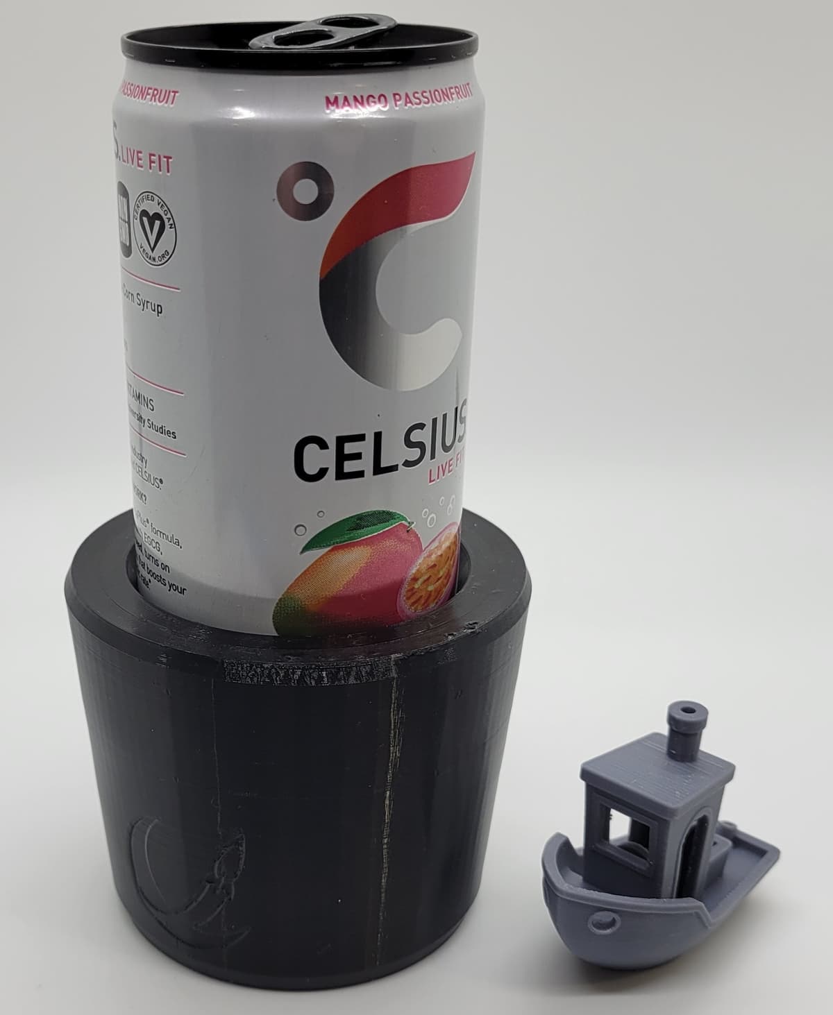 Skinny Can Cup Holder Adapter - 3D model by Lunar Prototypes on Thangs