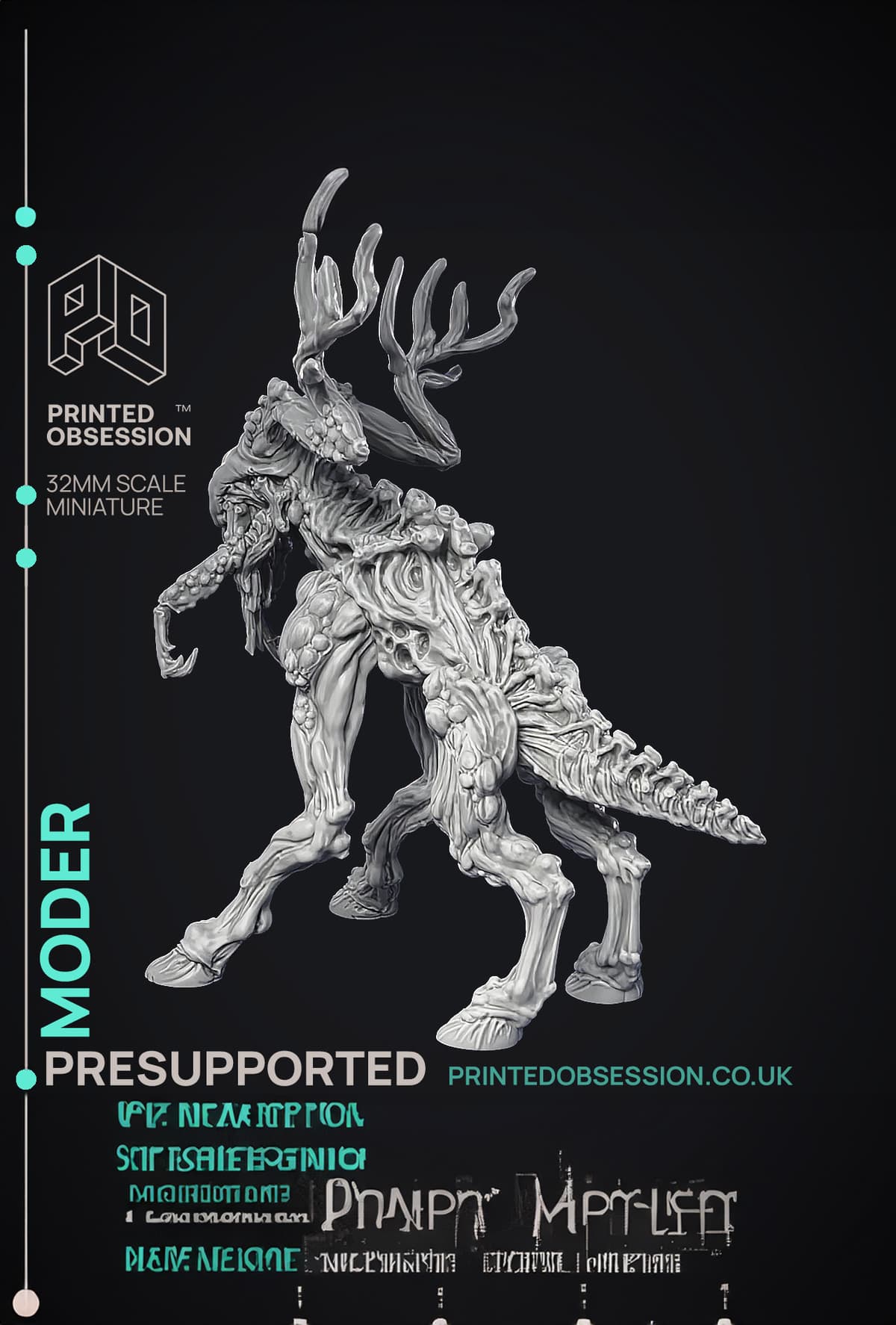 Moder Cryptid Moder - Wendigo - Cryptids of the Darkwoods - PRESUPPORTED ...