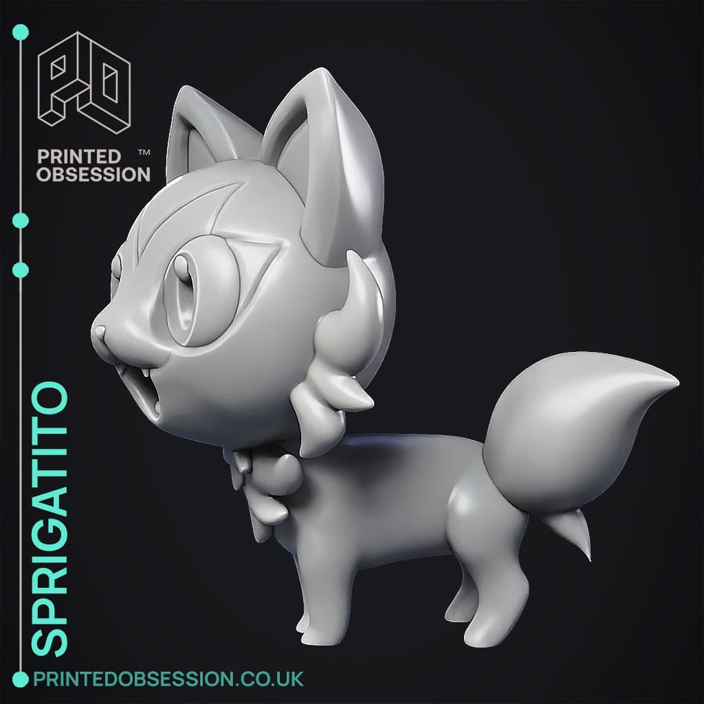 Sprigatito - Pokemon - Fan Art - 3D model by printedobsession on Thangs