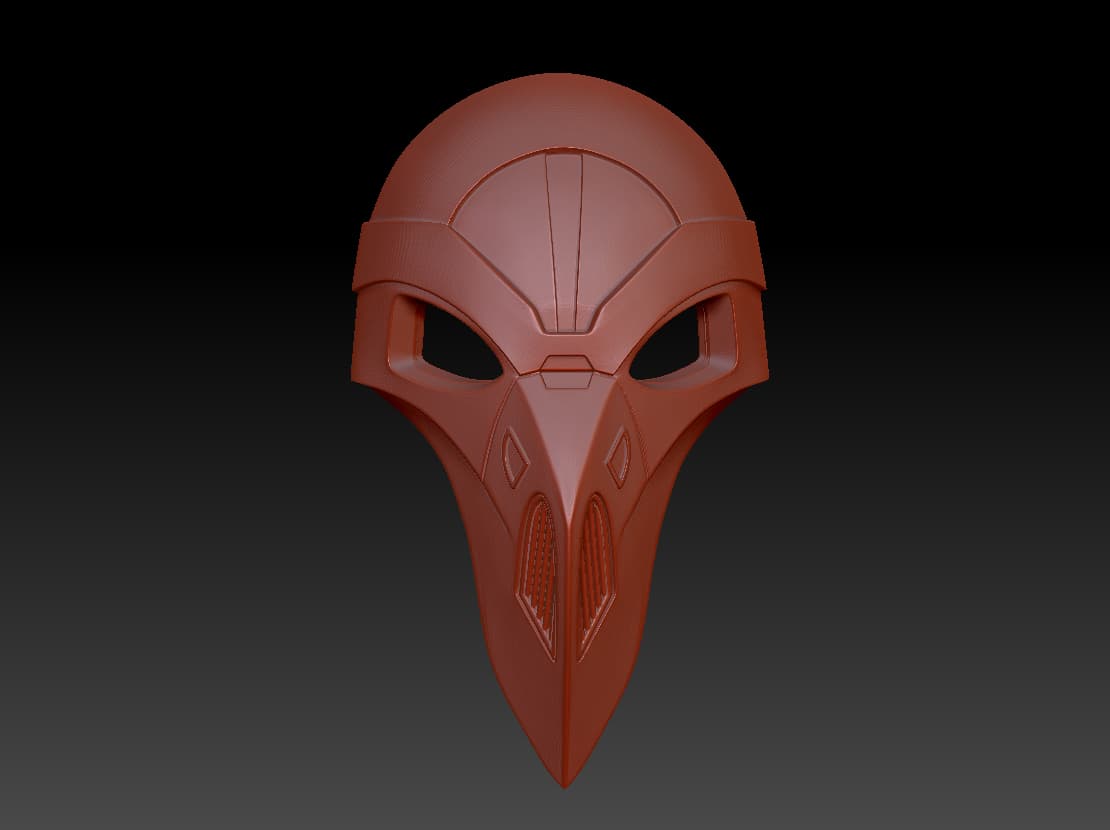 Inquistor Mask Jedi Inquisitor Mask - 3D model by NikkoIndustries on Thangs