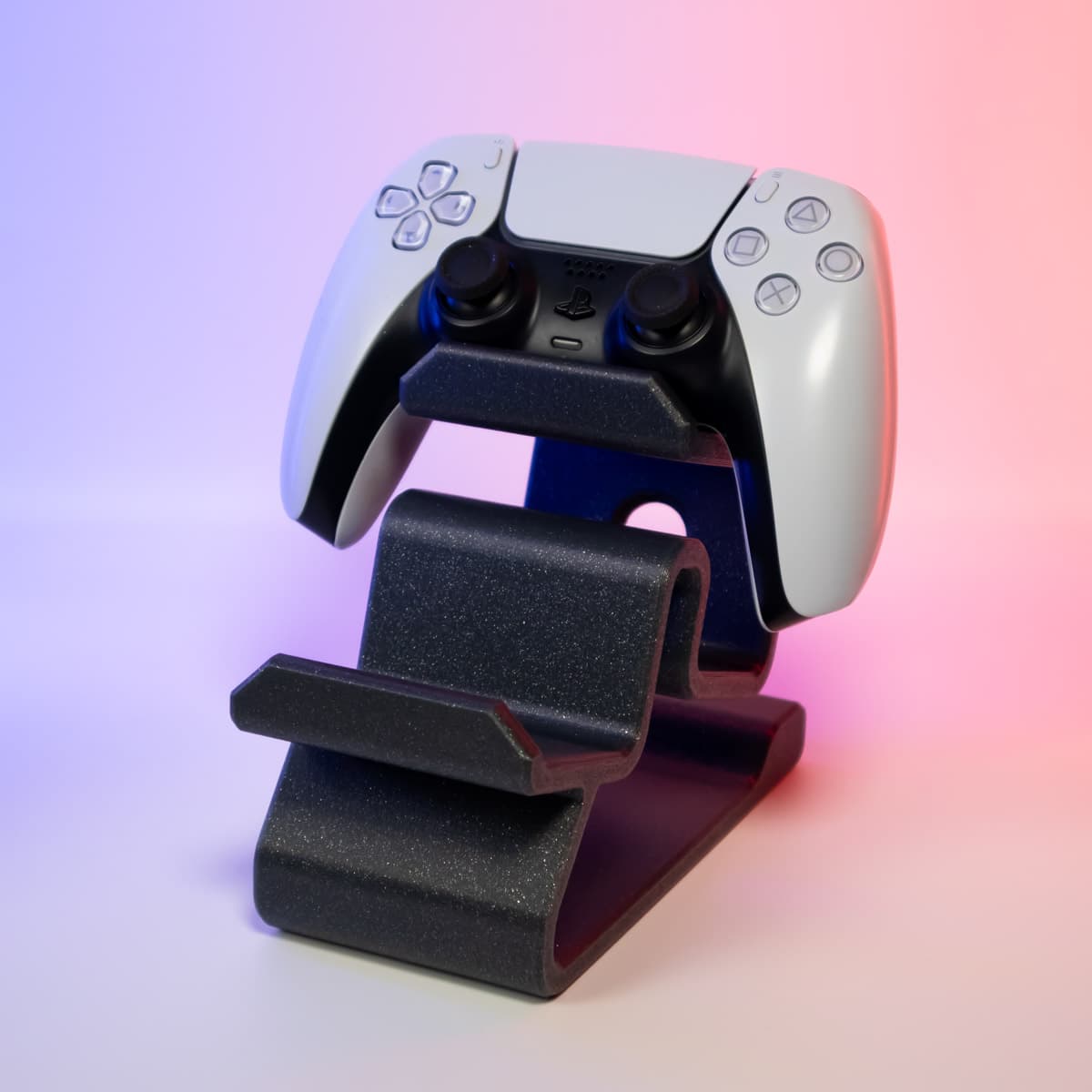 Dual Controller Rack Loc Dual Controller Holder, Modern - 3D model by 3dprintingbuilds on Thangs