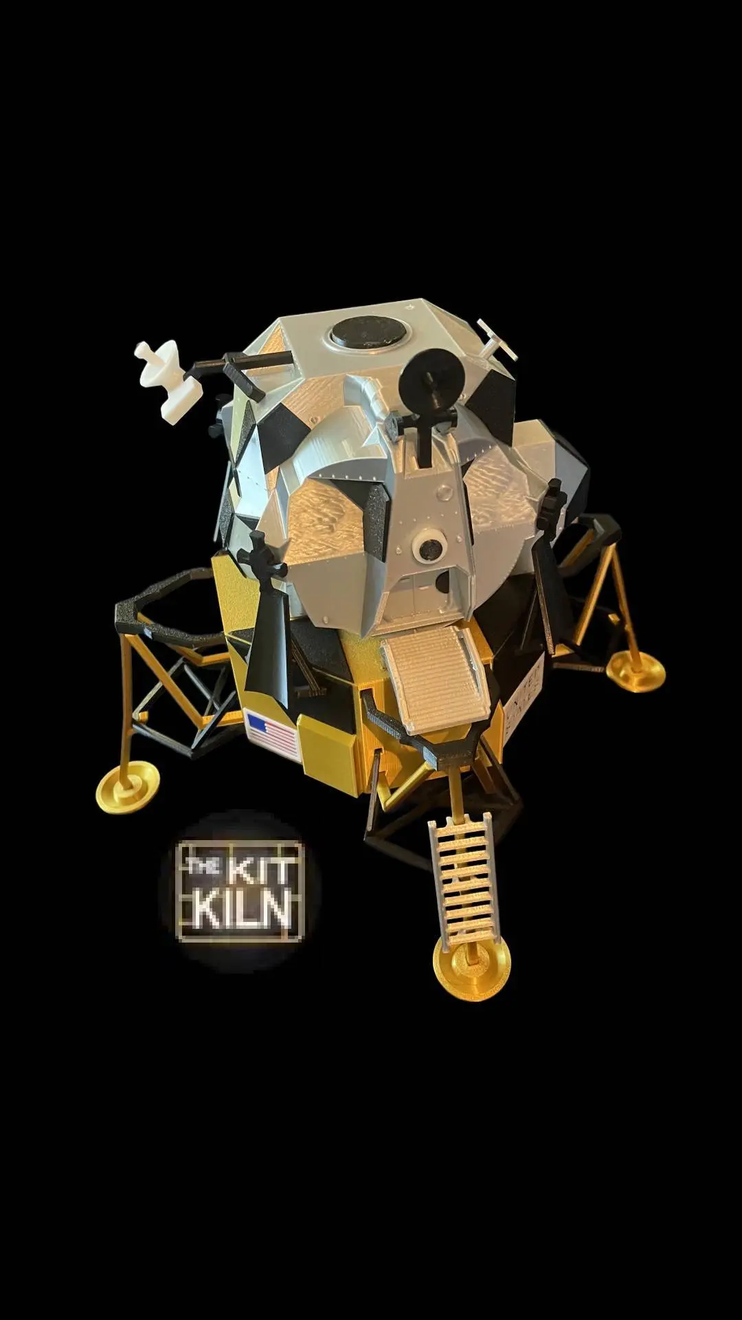 Homeade Spacelander Make of Lunar Lander - FREE Spacecraft Kit | No Supports, No AMS, No ...