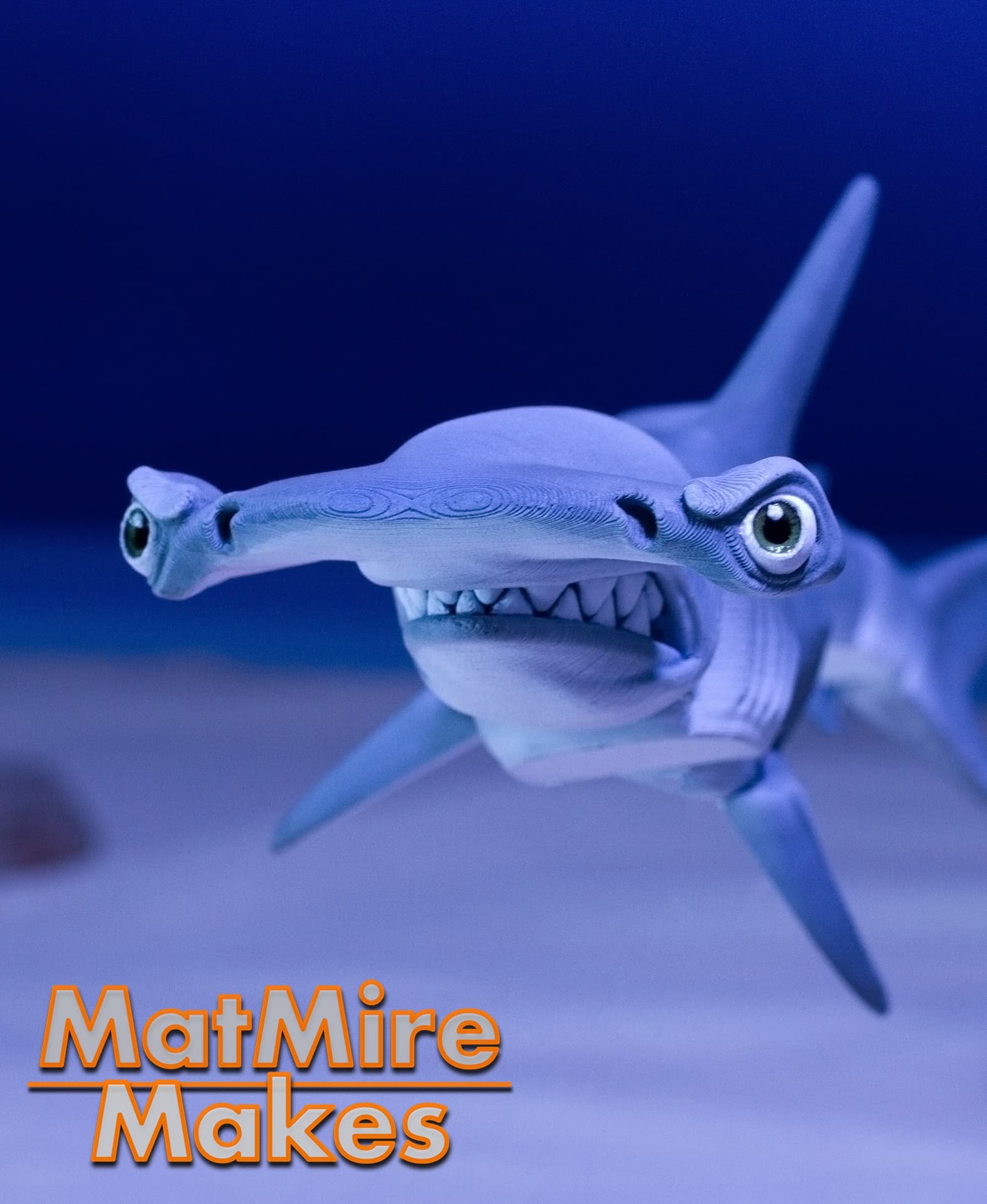 Hammerhead Model Making Hammerhead Shark - Articulated Figure - 3D model by MatMire_Makes on Thangs