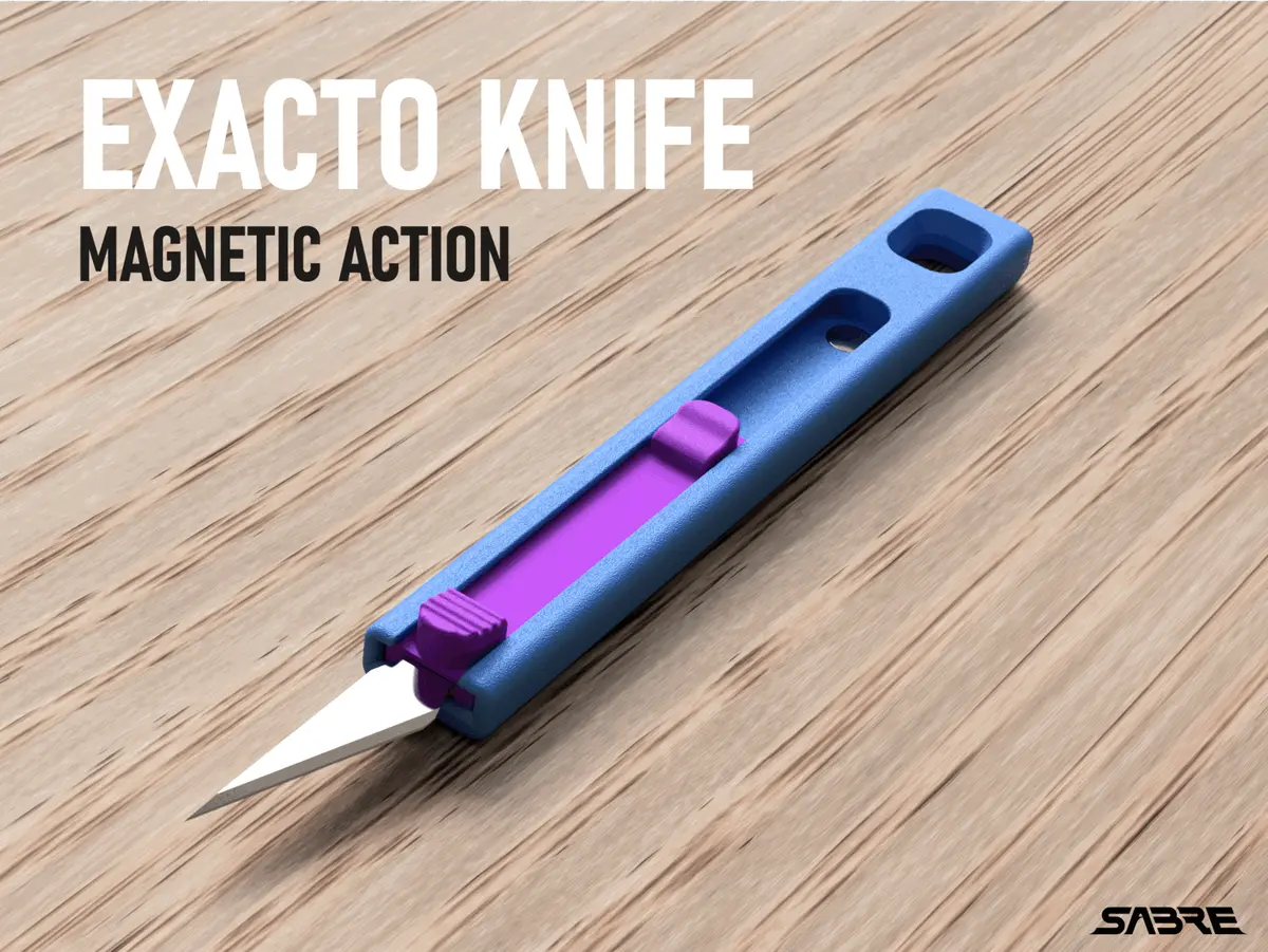 Exacto Base Exacto knife - 3D model by SabreDesign on Thangs