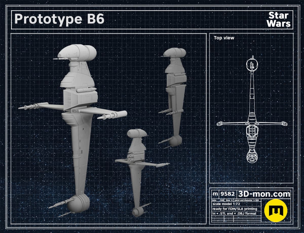 Prototype B6 - 3D model by 3Demon Force on Thangs - Image 7 of 8