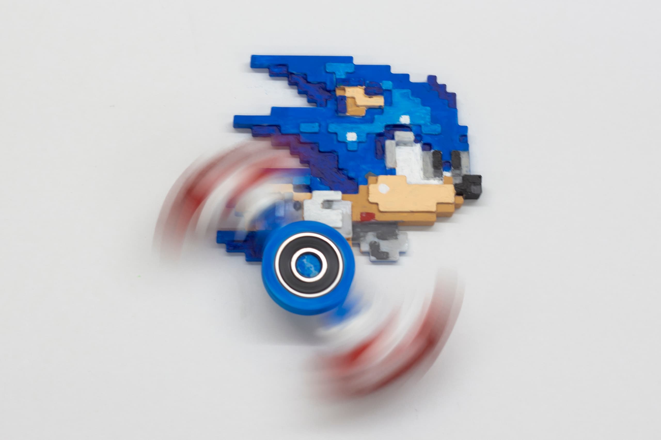 Sonic The Hedgehog Fidget Spinner - 3D model by RadBench on Thangs