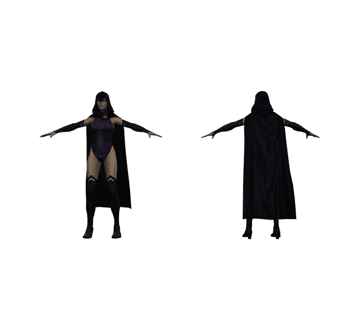 Rachel Roth Teen Titans Raven - 3D model by allanromanreyes on Thangs