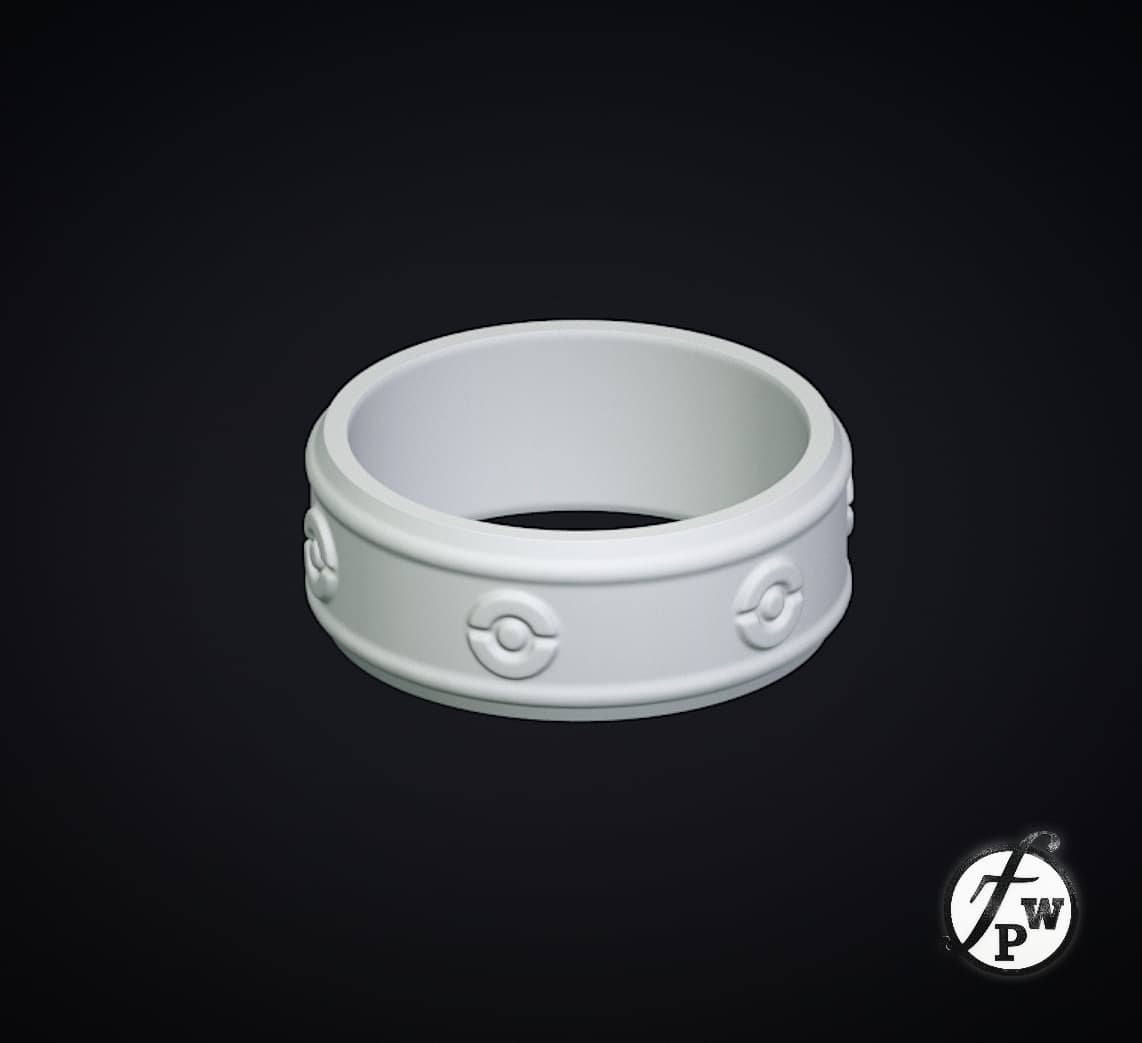 Roll Rng Display Pokemon Pokemon-Themed Roll-Up Ring TCG Playmat Holder - 3D model by ...