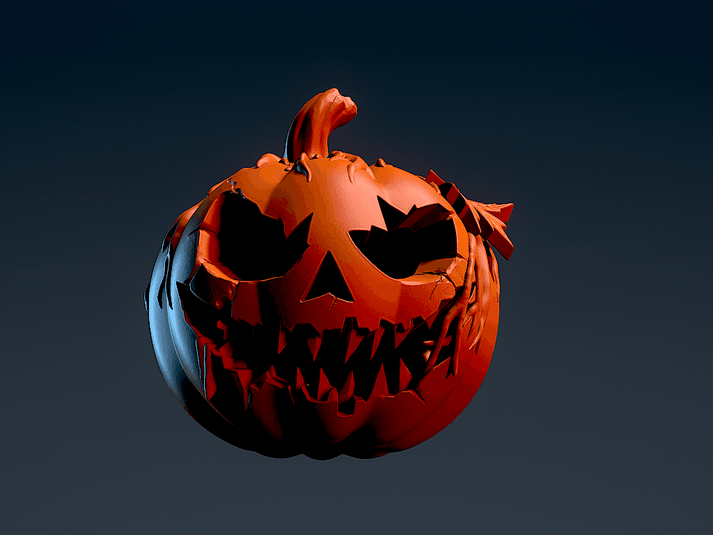 Halloween Pumpkin stl 3D Model By MiniShev On Thangs Halloween pumpkin stl 3d model by minishev on thangs
