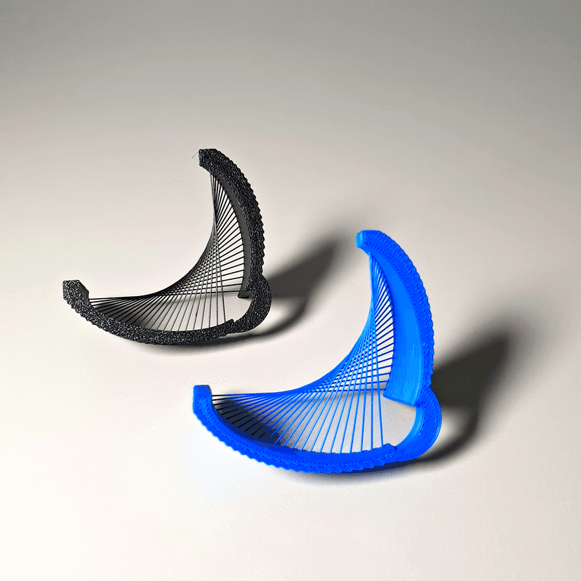 Modeled String Easy Print String Curve - 3D model by 3dprintbunny on Thangs
