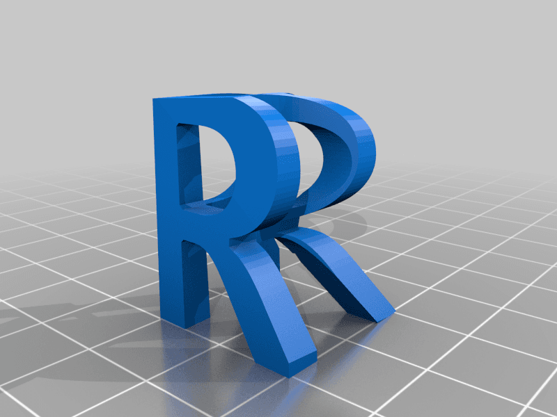 3d Model R Easy Design 3d R - 3D model by SyzGuru11 on Thangs