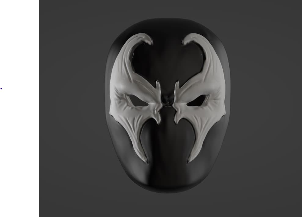 Spawn Mask Design With Shell Spawn Mask V2 - 3D model by NikkoIndustries on Thangs