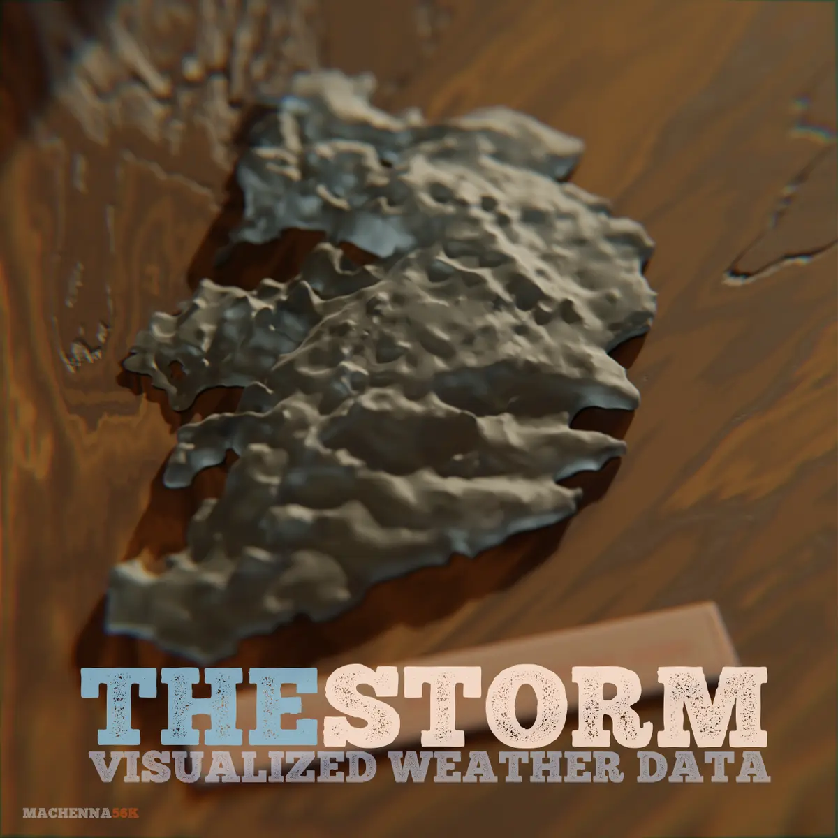 Weather Data Visualized The Storm | Visualized Weather Data - 3D model by Mac56k on Thangs