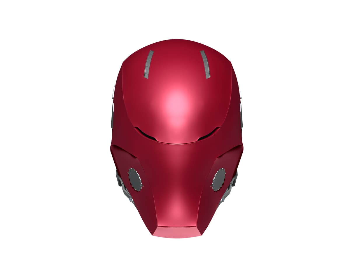 Hybrid Mask Examples Red Hood Hybrid Mask - 3D model by 3DCraftsman on Thangs