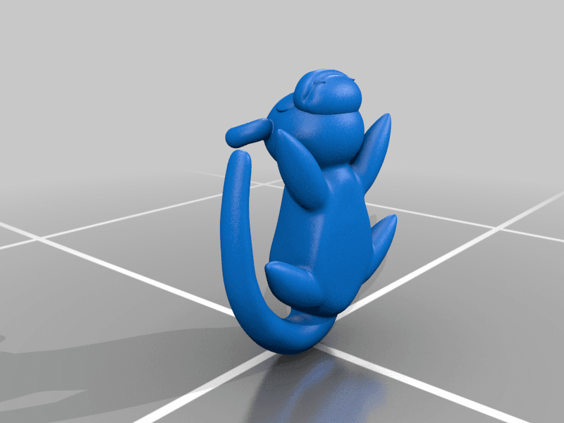 Pokemon Chris Rear View Pokemon- Happy Thanksgi-Chris-New years - 3D model by DKazumi on Thangs