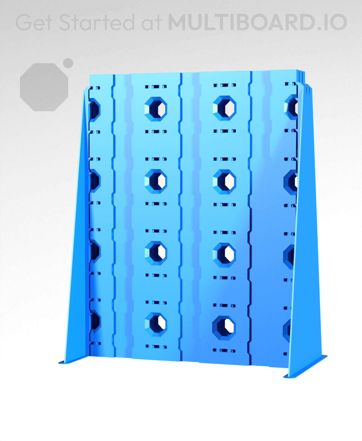 Solidworks Stack Plates 3x4 - 3x Stack - Double-Sided Multipoint Plate - 3D model by Multiboard ...