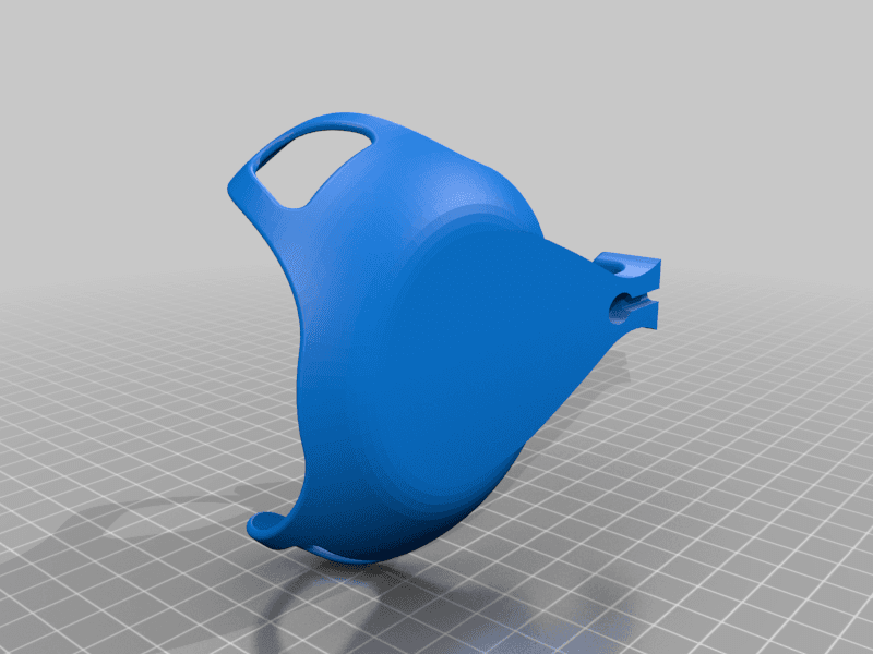 Mini Holder Google Home Mini hanging holder (double adhesive) - 3D model by ...