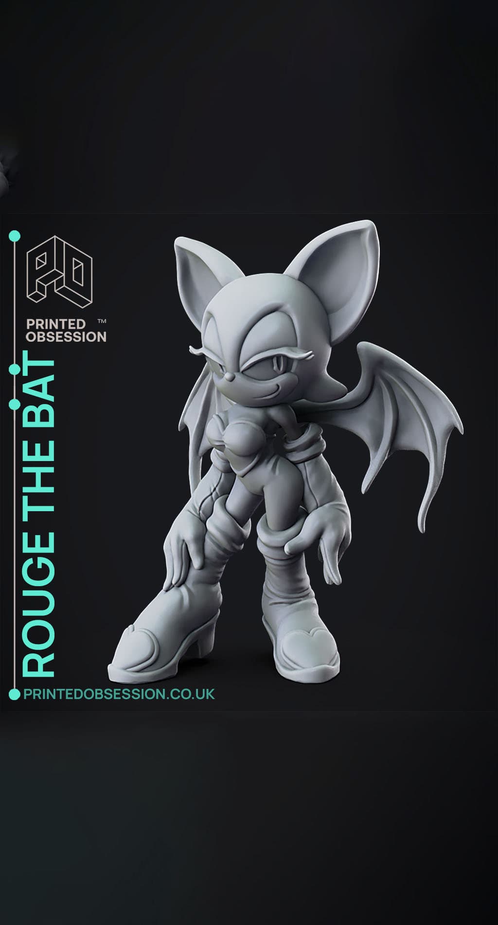 In Game Rouge Model Rouge the Bat - Sonic Adventure 2 - Fan Art - 3D model by ...