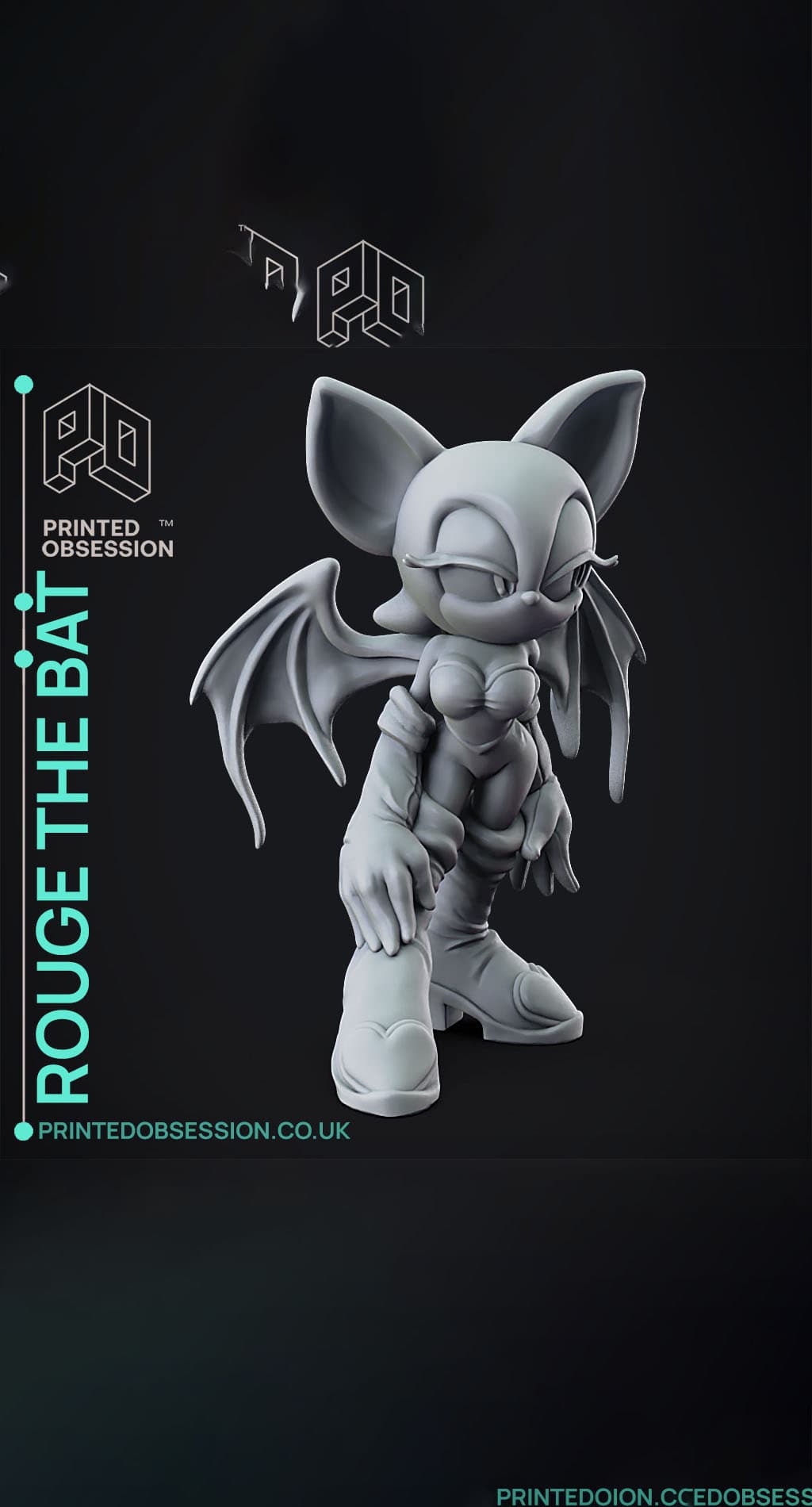 Sa2 Rouge Model Rouge the Bat - Sonic Adventure 2 - Fan Art - 3D model by ...