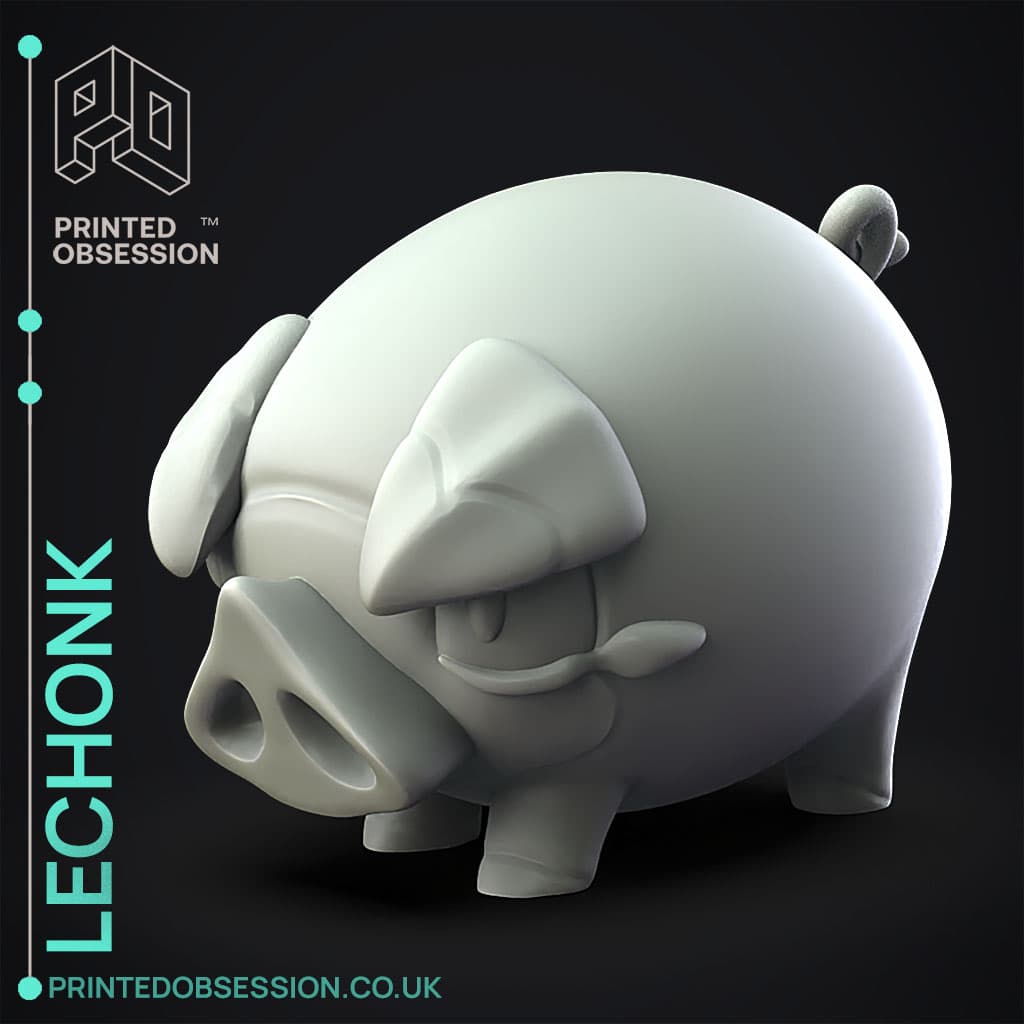 Lenchok Lechonk - Pokemon - Fan Art - 3D model by printedobsession on Thangs