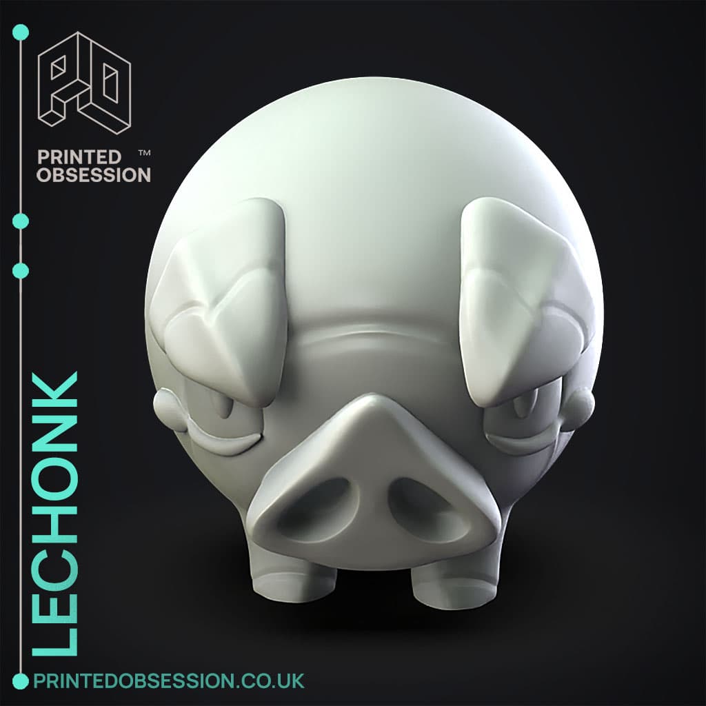 Lechok Lechonk - Pokemon - Fan Art - 3D model by printedobsession on Thangs