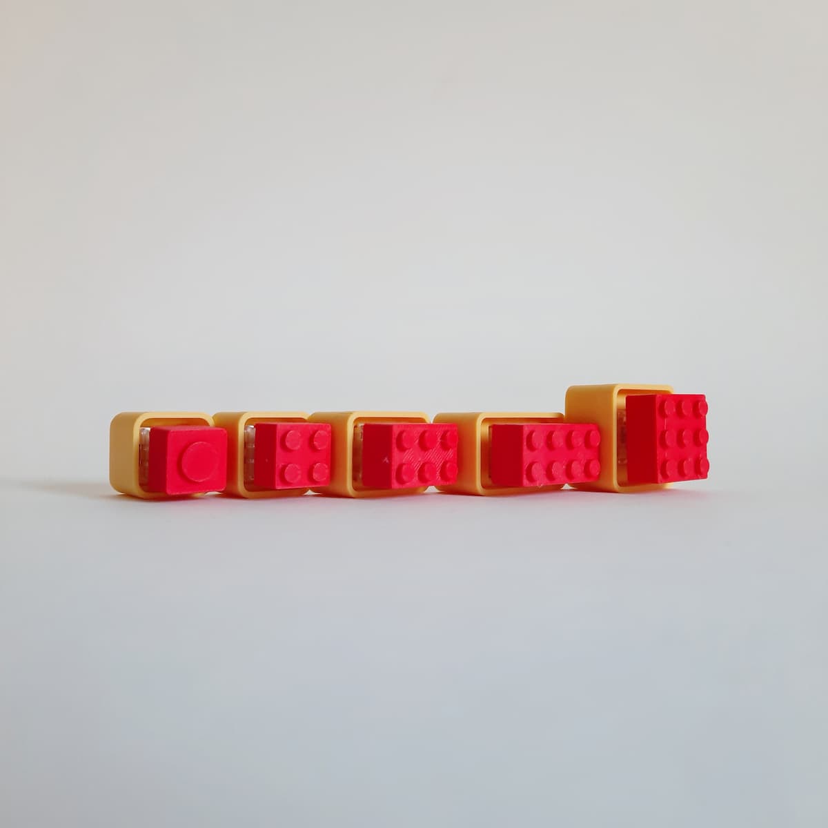 Lego Click Block Cute Clicker LEGO Bricks Collection | No AMS | Print-in-place | Support ...