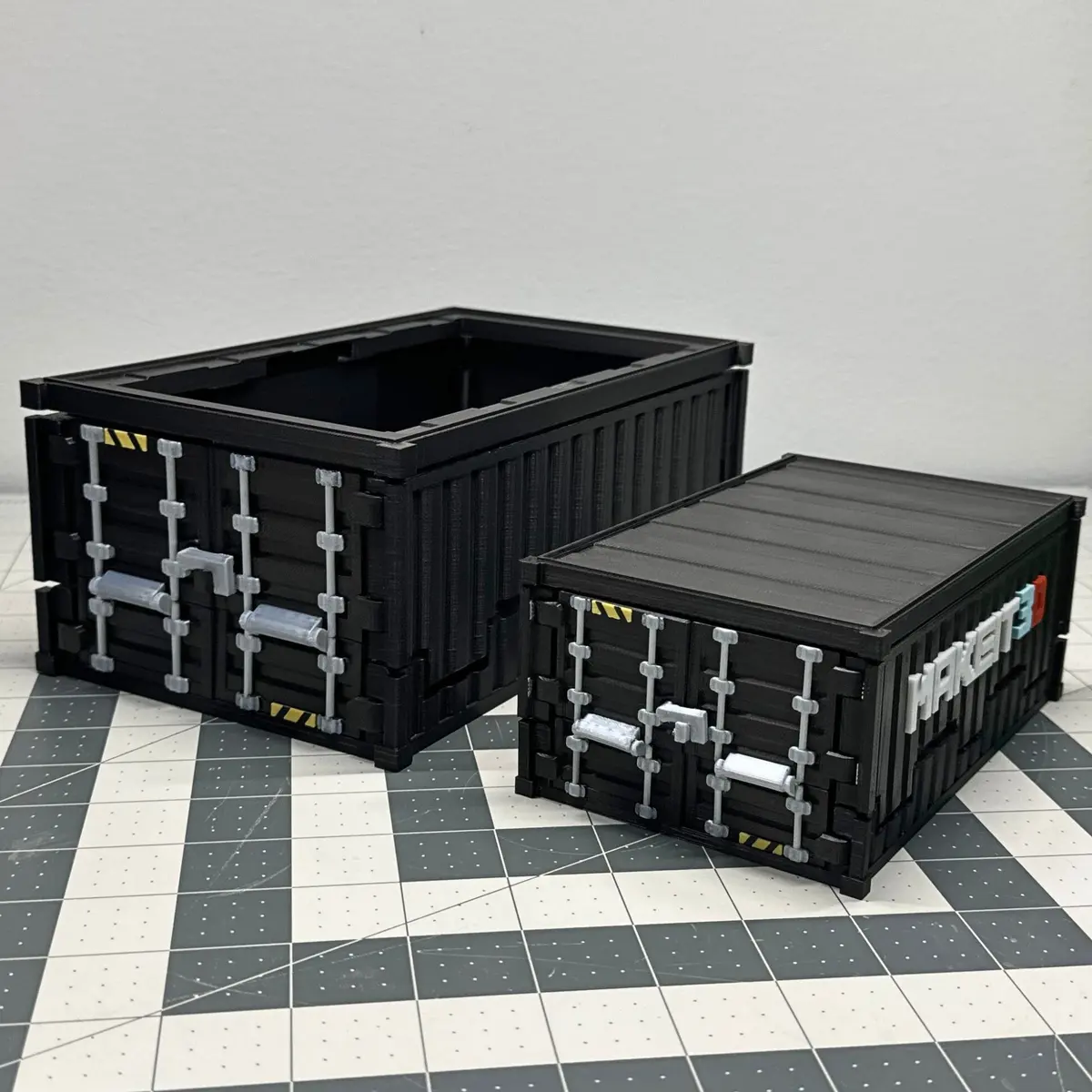 Prometheus Container Stl 3D Printable Foldable and Stackable Shipping Container STL Files - 3D ...