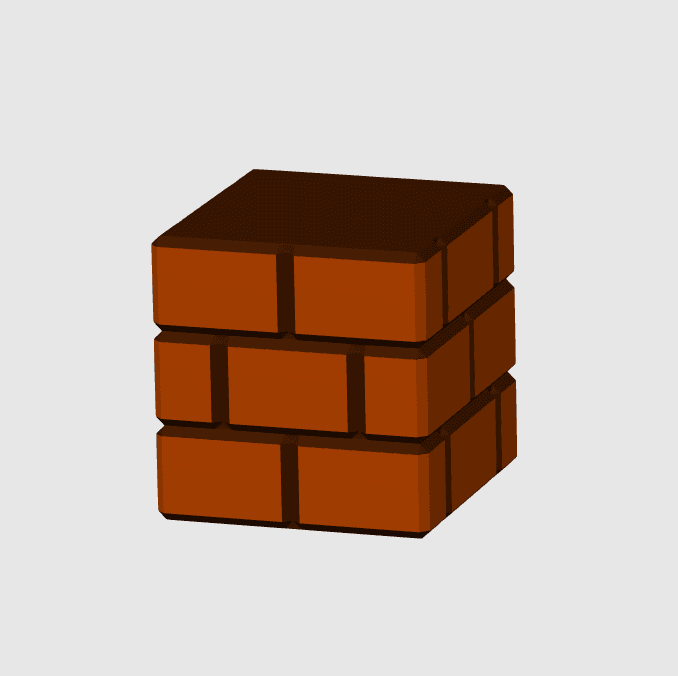 Realistic Mario Block Mario Bricks Block - 3D model by milles_zone on Thangs