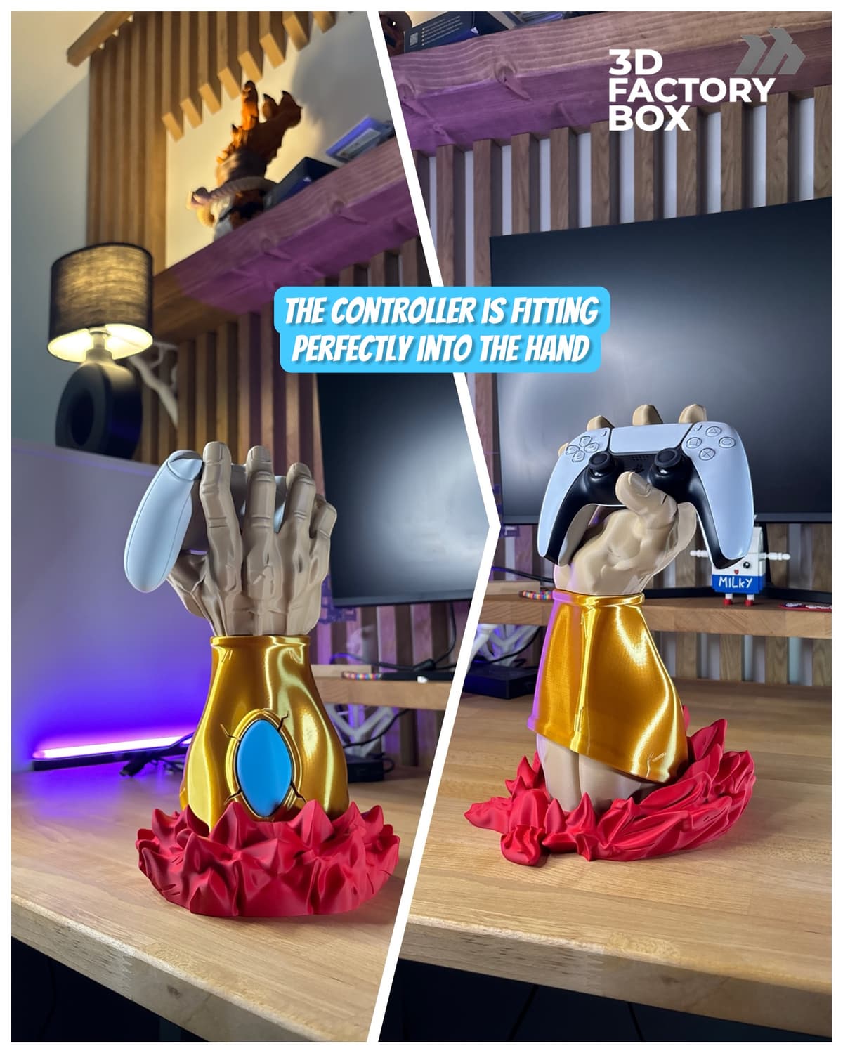 Origami Controller Stand DIY Universal Gaming Controller Stand - Inspired by Prince Broly (Old ...