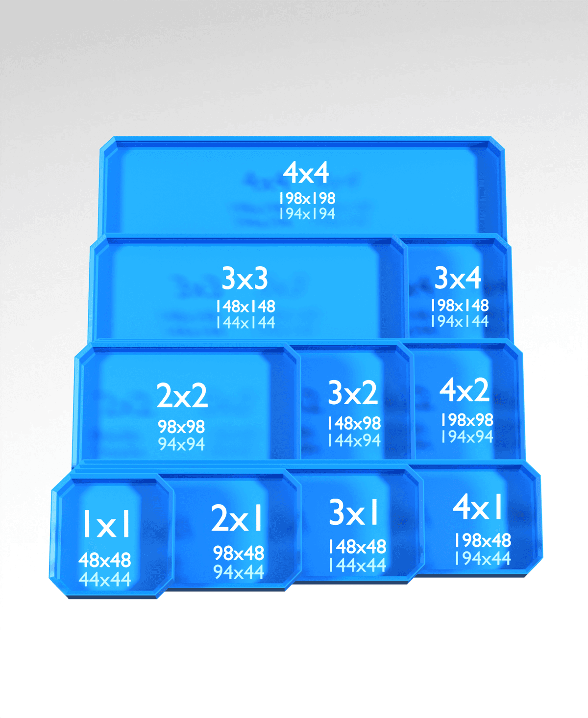 Shell 1x1 1x1 - Micro Multibin Shell - 3D model by Keep Making on Thangs - Image ...