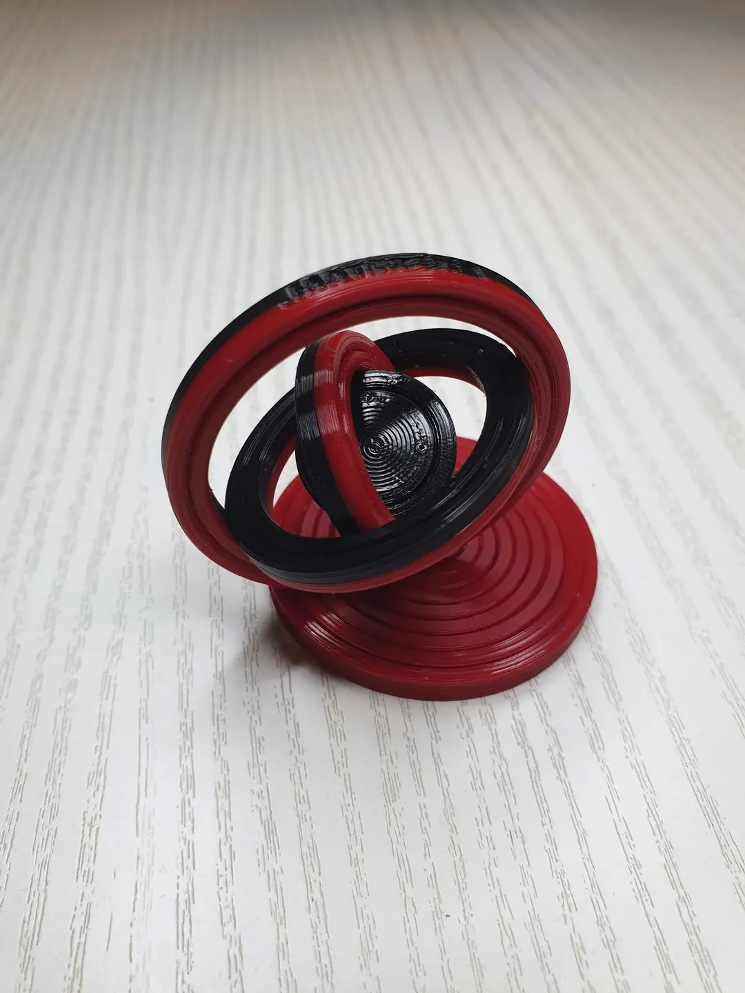 Nested Rings Gyro Fidget Print-in-Place Gyro Rings || Experiments - 3D model by ...