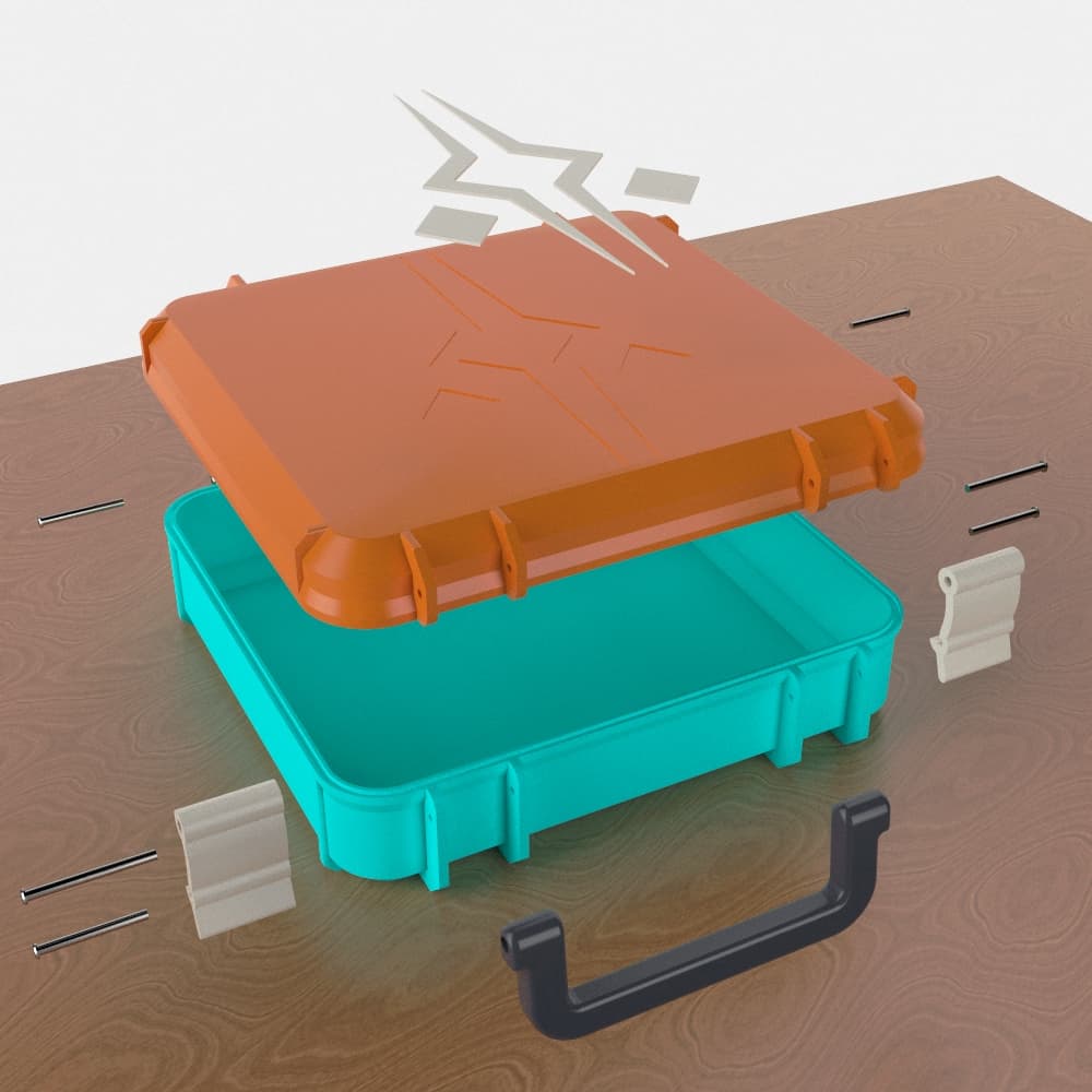 Box Filpped Ahsoka Tano Tool Box Multipart with Flipped Logo - 3D model by ...