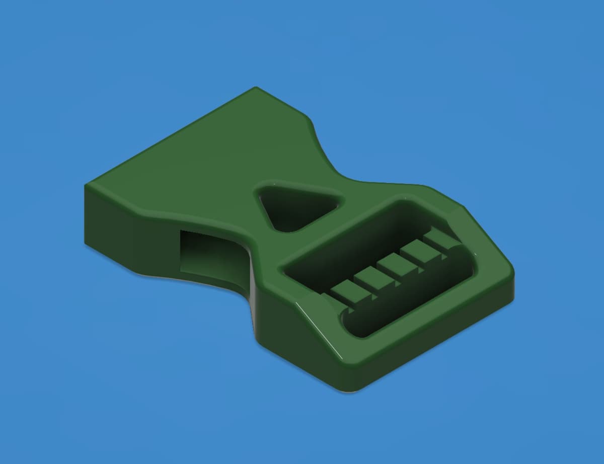Sample Backle Simple Buckle Clip - 3D model by wiseone on Thangs - Image 3 of 9