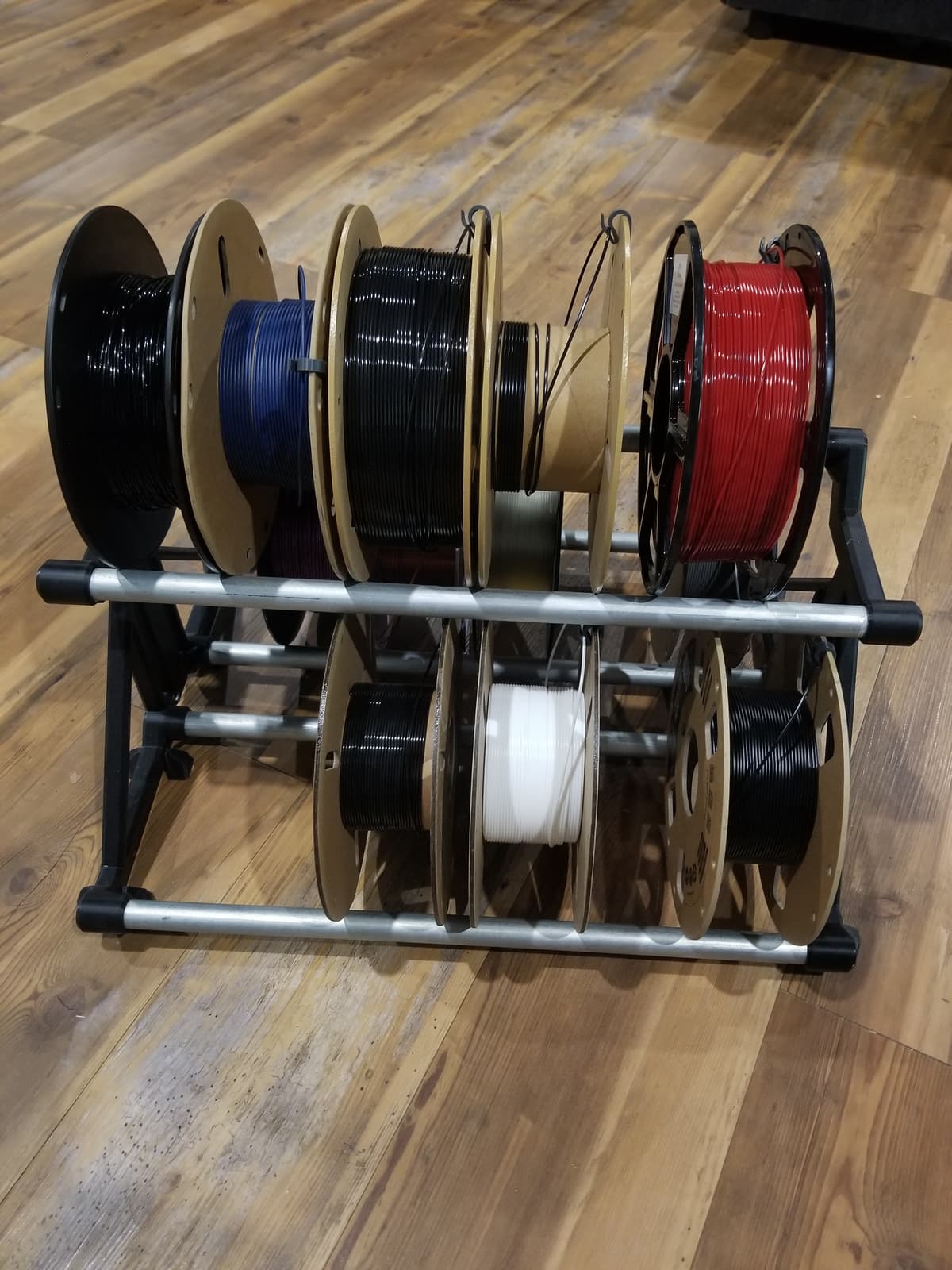 Filament Rack Side View Filament Rack - 3D model by MNReject on Thangs
