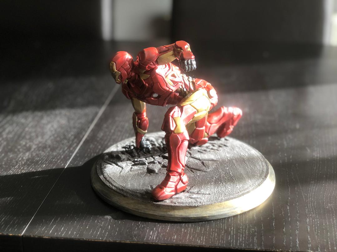 Iron Man - Mk 42 Suit Hero Landing - Marvel - 3D model by ...